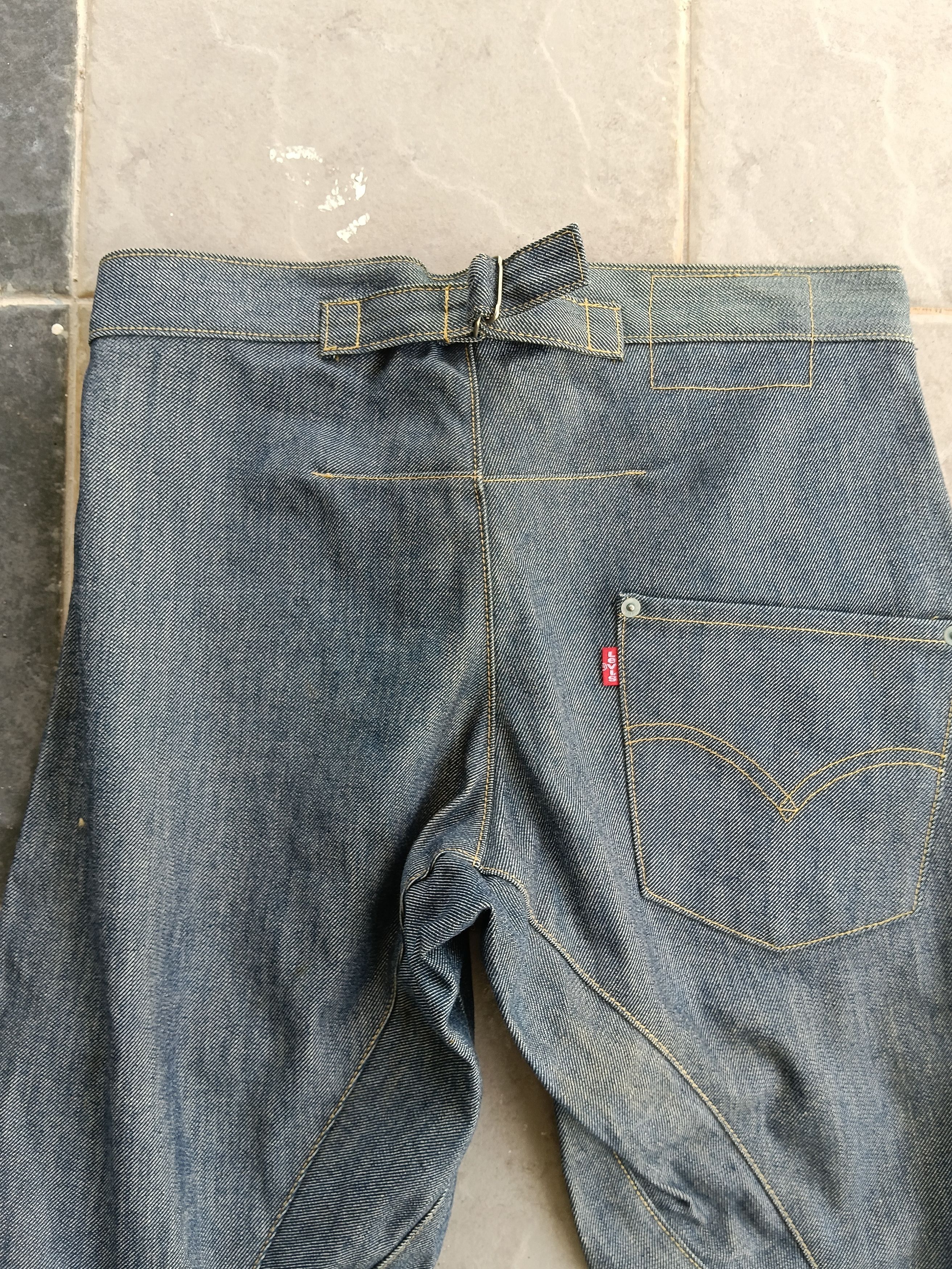 Levi's Levis Engineered Jeans Buckle Back Tag W29 Actual 31 Size US 31 - 4 Thumbnail