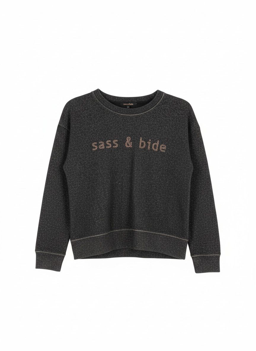 Other Sass & Bide Dark Grey Long Sleeve Crewneck Sweatshirt Size M / US 6-8 / IT 42-44 - 1 Preview