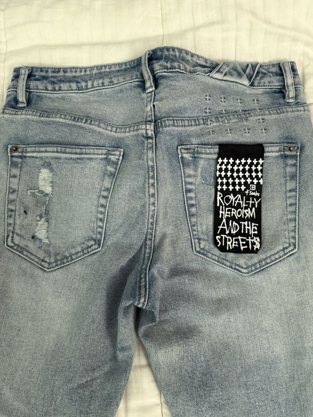 Ksubi Ksubi Distressed Denim Size US 30 / EU 46 - 3 Thumbnail