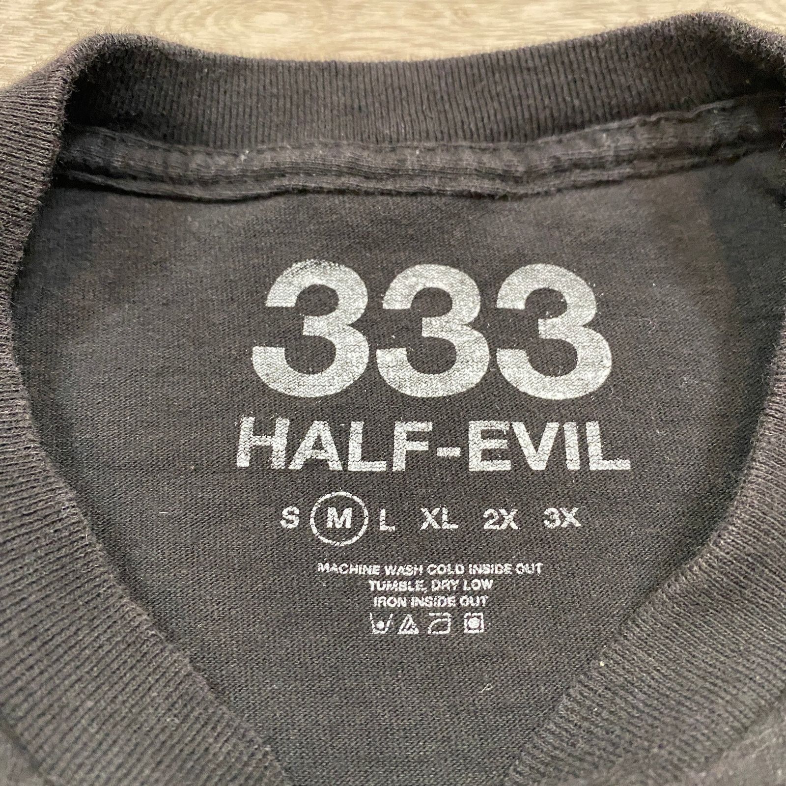 Half Evil 333 Half Evil Big T Shirt Men's Medium Streetwear Size US M / EU 48-50 / 2 - 6 Thumbnail
