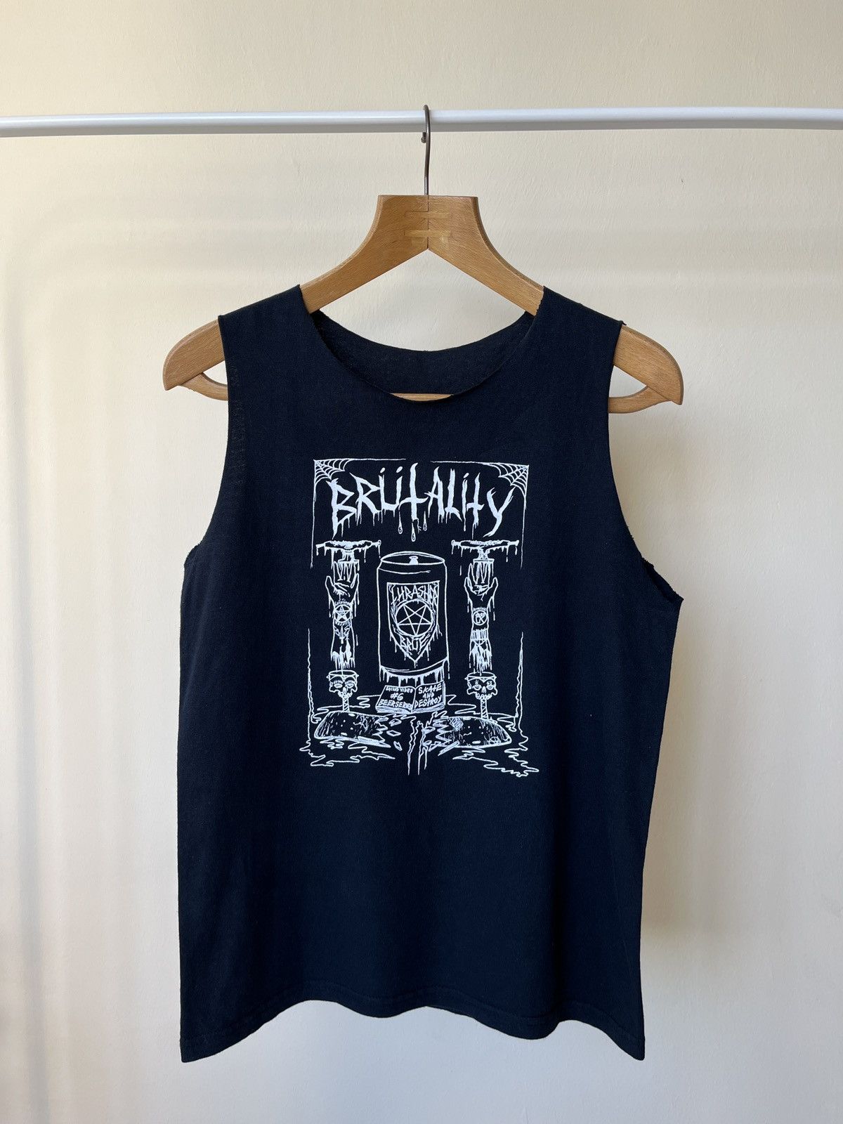 Thrasher Vintage Thrasher Brutality y2k Size US S / EU 44-46 / 1 - 1 Thumbnail