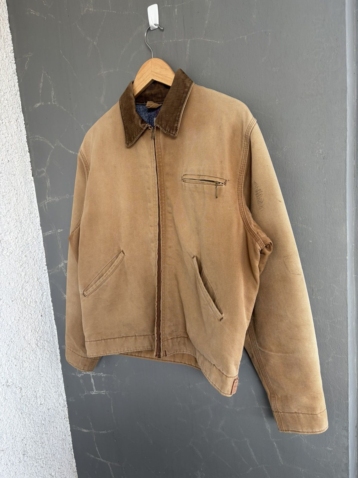 Carhartt Vintage 80s Carhartt Detroit Jacket Size US M / EU 48-50 / 2 - 2 Thumbnail
