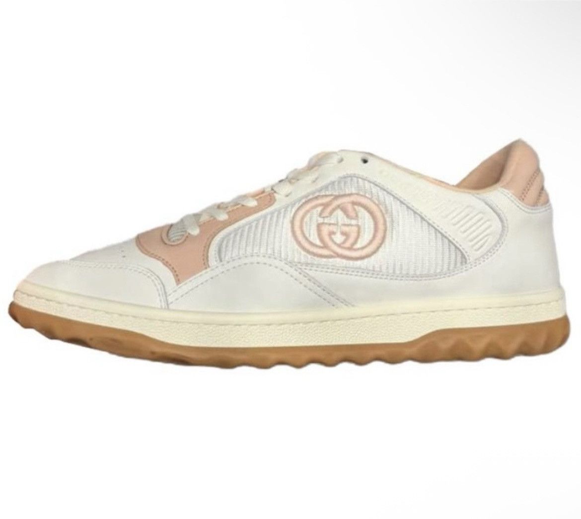 Gucci Gucci MAC80 Low Top Leather Skateboard Sneakers Size US 9.5 / IT 39.5 - 1 Thumbnail