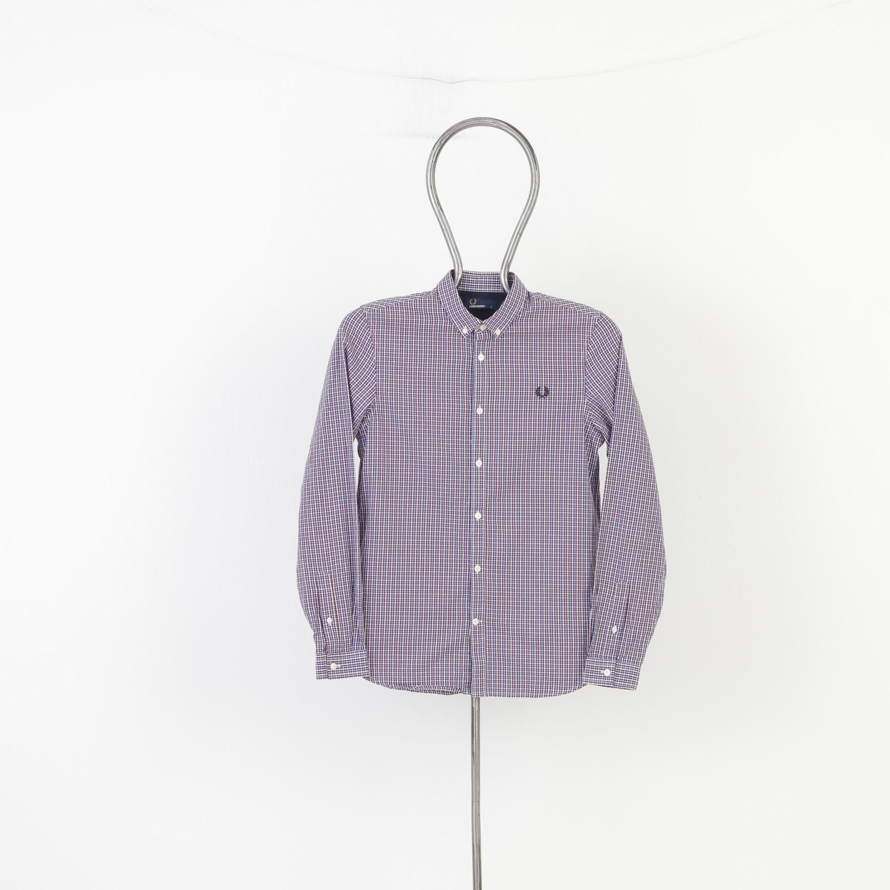Fred Perry Fred Perry Men S Casual Shirt Checkered 10516 Size US S / EU 44-46 / 1 - 2 Thumbnail