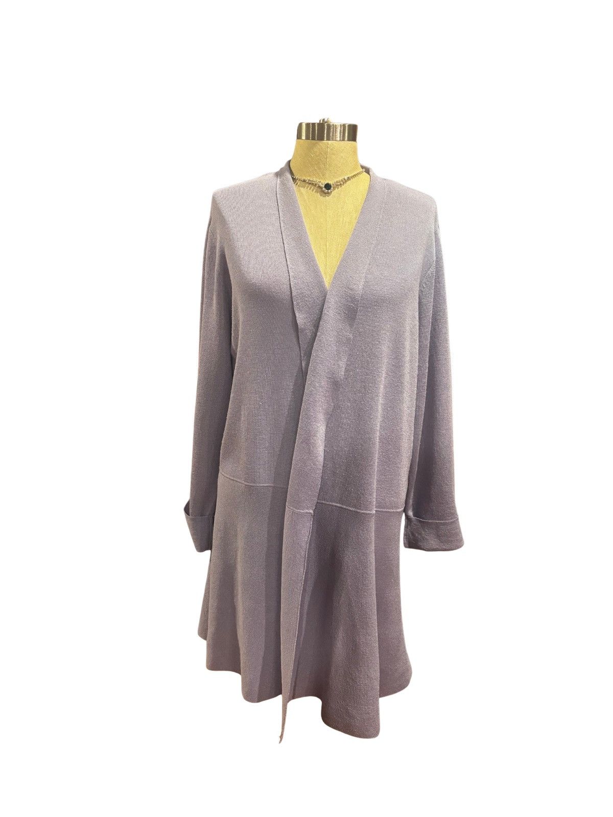 Anne Klein Women’s lilac open Cardigan.wt1112 Size M / US 6-8 / IT 42-44 - 1 Thumbnail