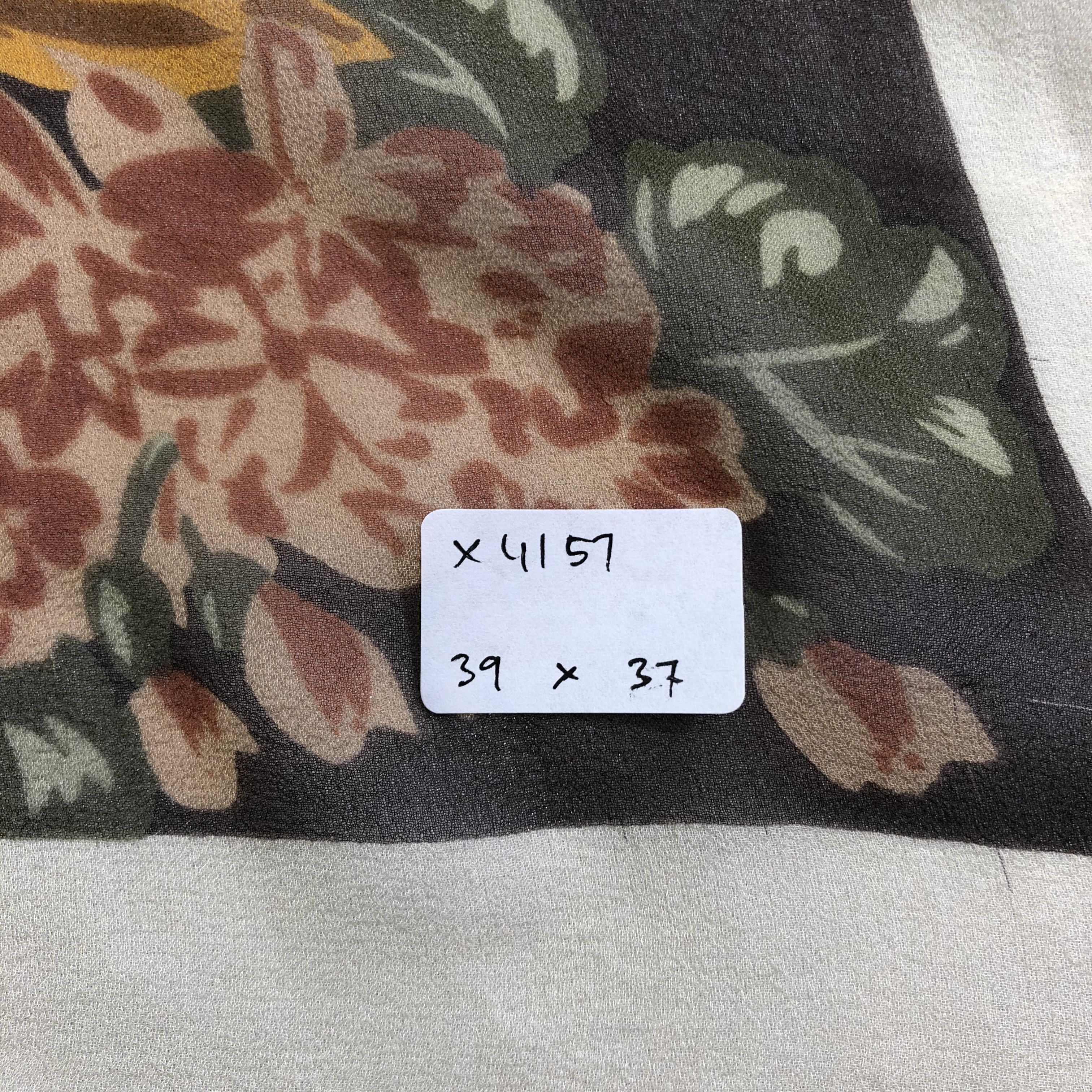 Vintage Vintage Silk Scarf Size ONE SIZE - 7 Thumbnail