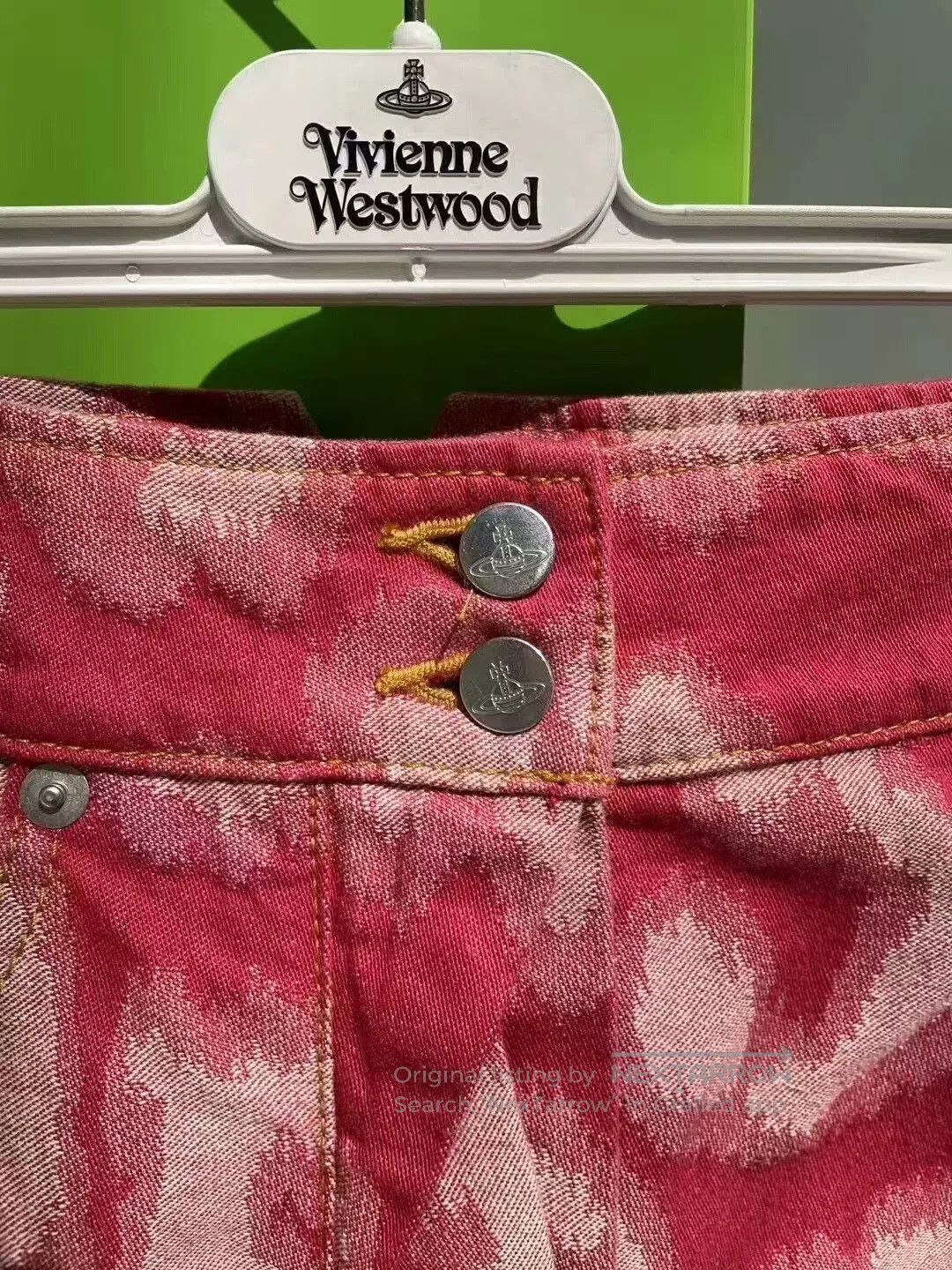 Vivienne Westwood Vivienne Westwood Saturn Pink Leopard Shorts. Size 22" - 3 Thumbnail