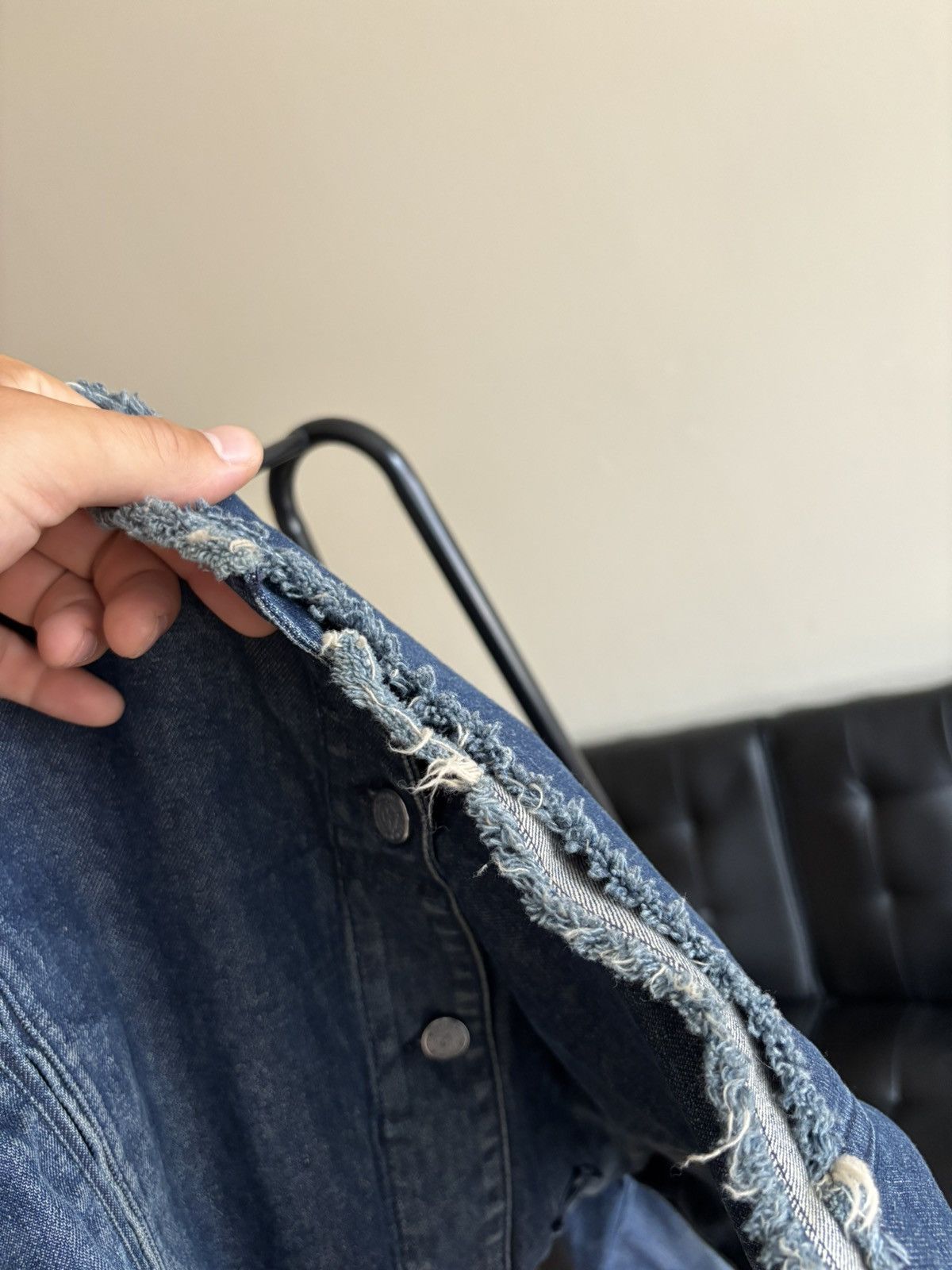 Balmain Balmain Denim Jacket Size Large Size US L / EU 52-54 / 3 - 14 Thumbnail