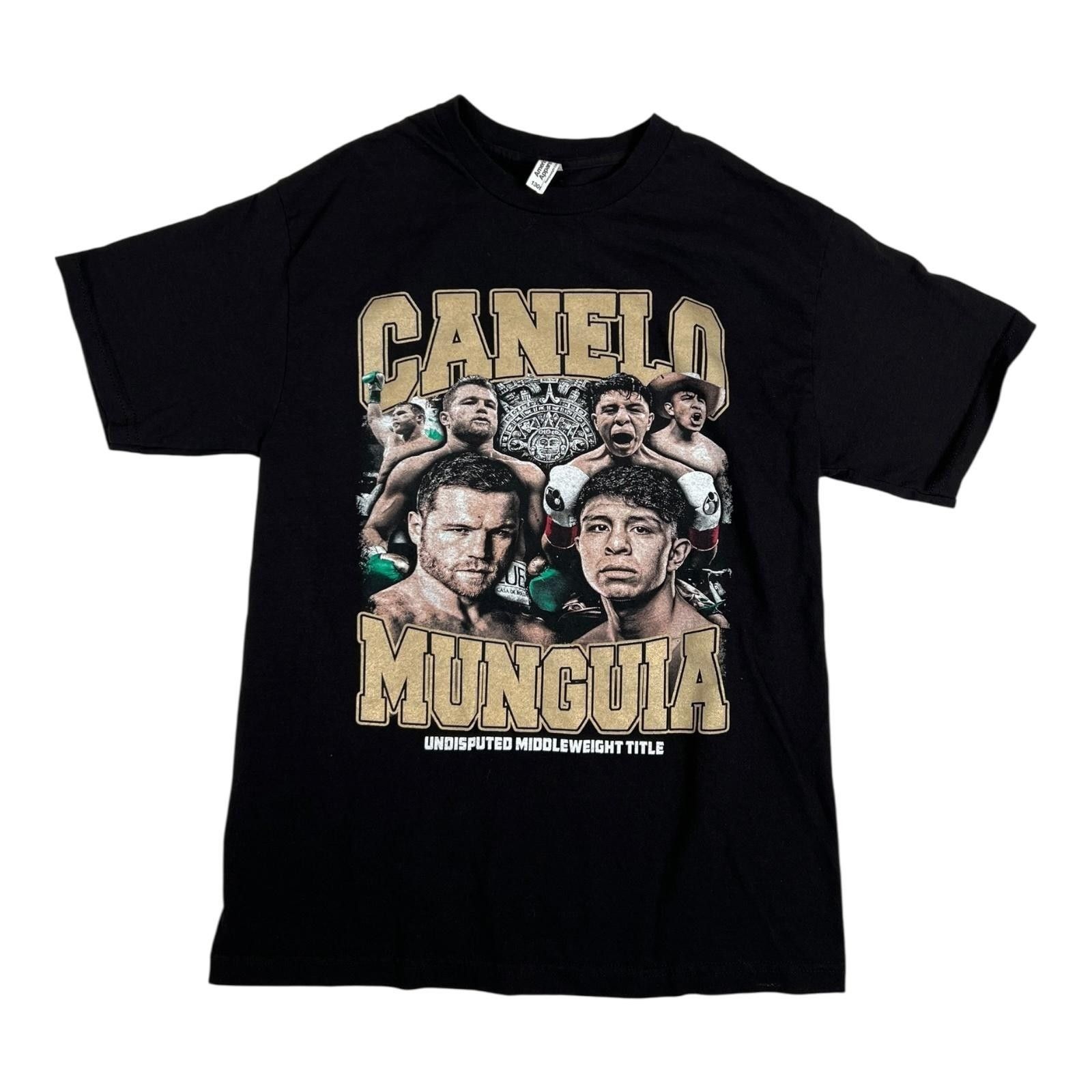 American Apparel Canelo vs Munguia Shirt Mens Small Boxing T-Shirt Undisputed Size US S / EU 44-46 / 1 - 2 Thumbnail
