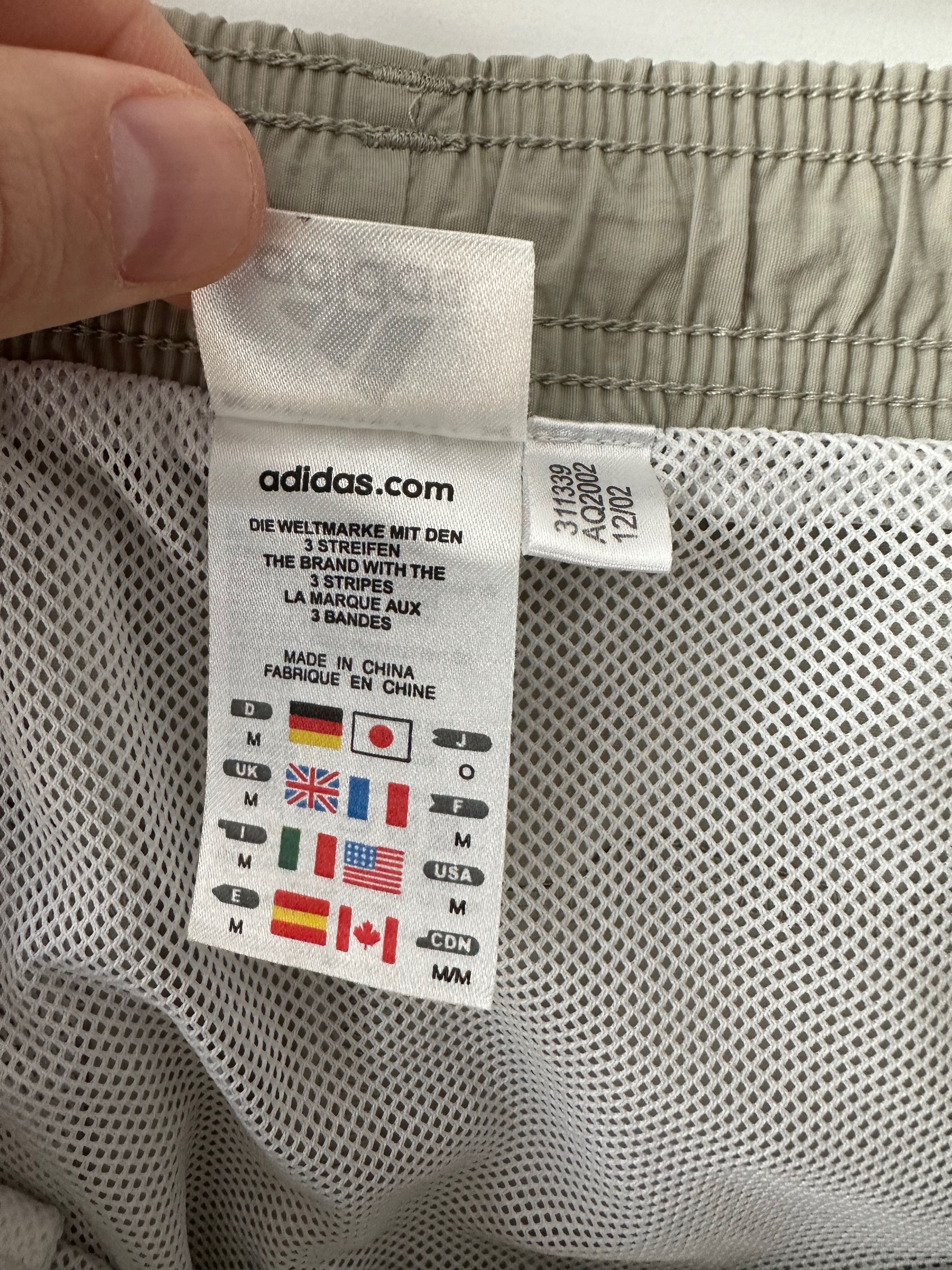 Adidas 00's Adidas swim shorts nylon vintage big logo Size US 32 / EU 48 - 8 Thumbnail