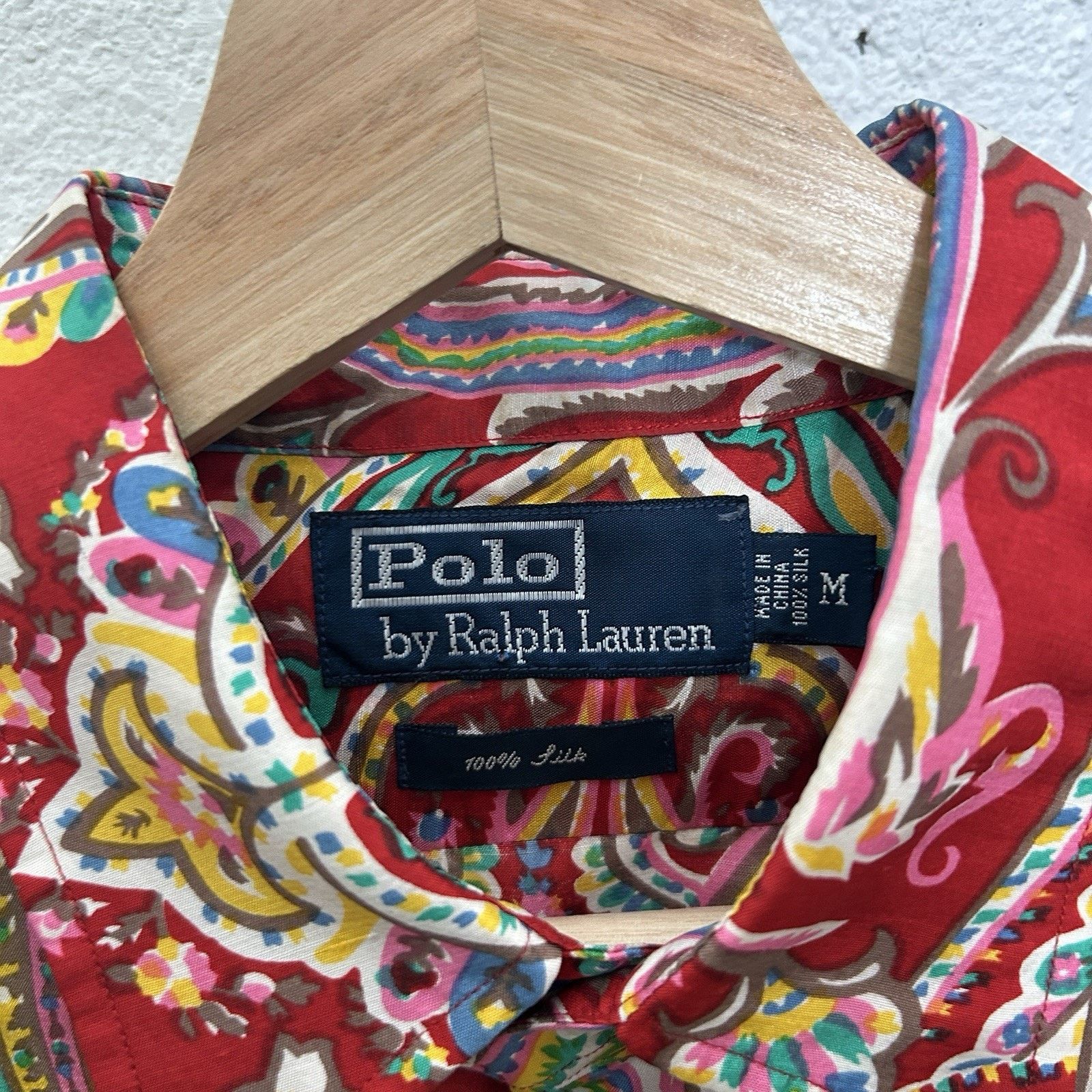 Ralph Lauren Vintage Polo Ralph Lauren 100% Silk Button-Down “Paisley” Size US M / EU 48-50 / 2 - 6 Thumbnail