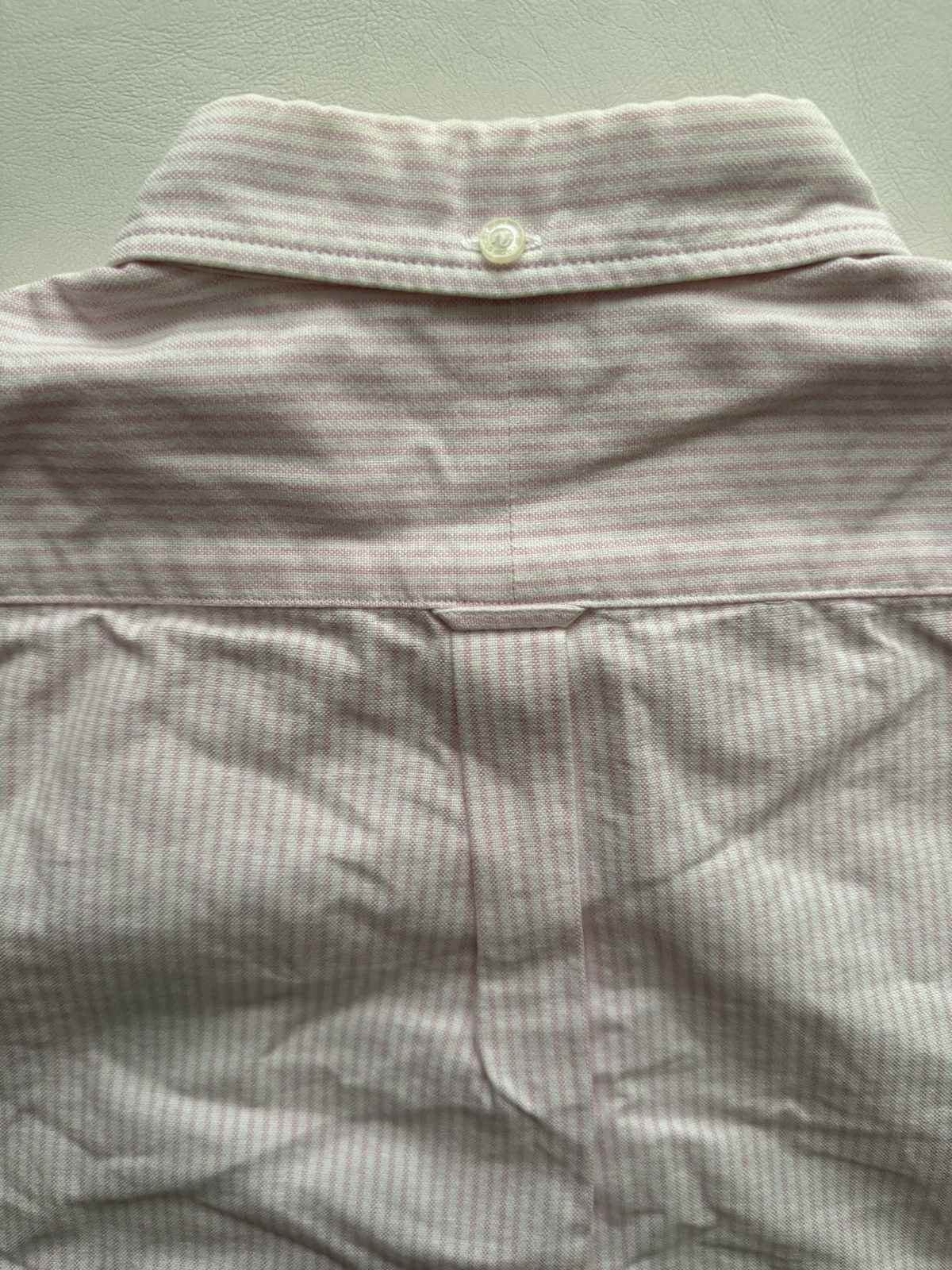 Bape 2010 “Pazzilazres” Oxford Stripe S/S Button Down Size US S / EU 44-46 / 1 - 4 Thumbnail
