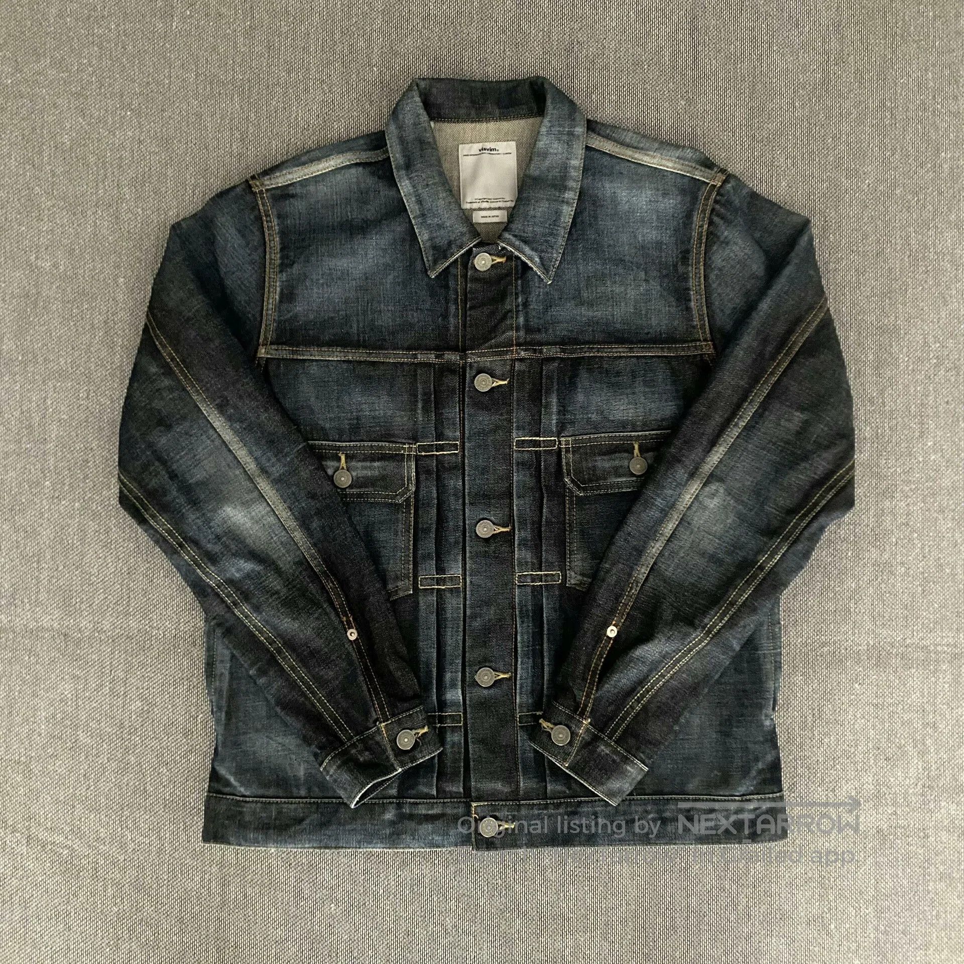Visvim Visvim101 13AW Type2 Denim Jacket. Size US L / EU 52-54 / 3 - 1 Thumbnail