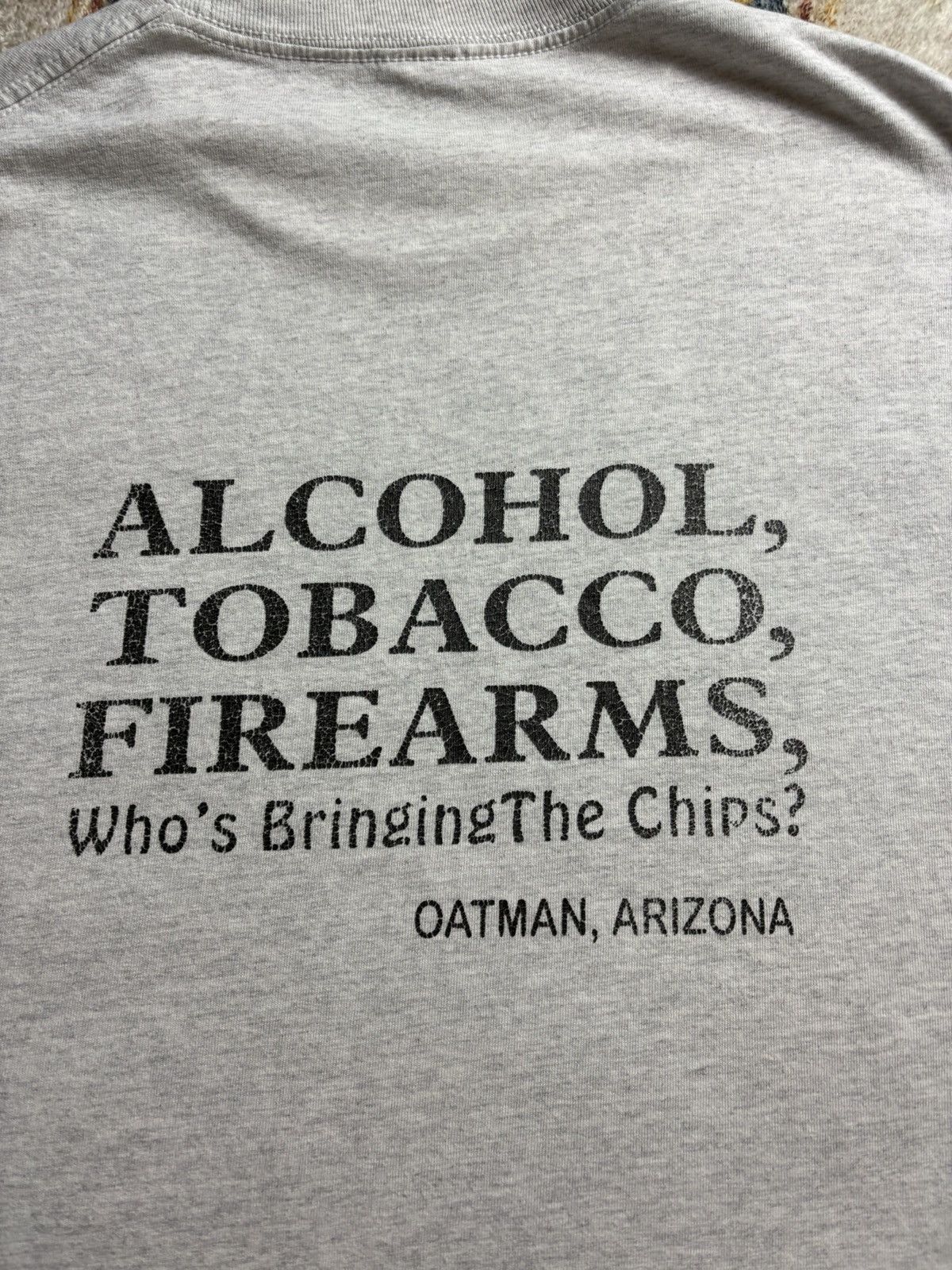 Vintage Vintage Route 66 Alcohol Tobacco Firearms Humour T-shirt Size US L / EU 52-54 / 3 - 5 Thumbnail
