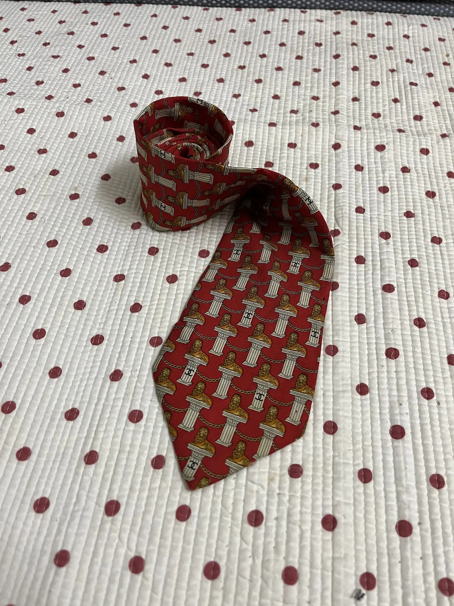 Chanel Chanel Monogram Ties Size ONE SIZE - 11 Thumbnail