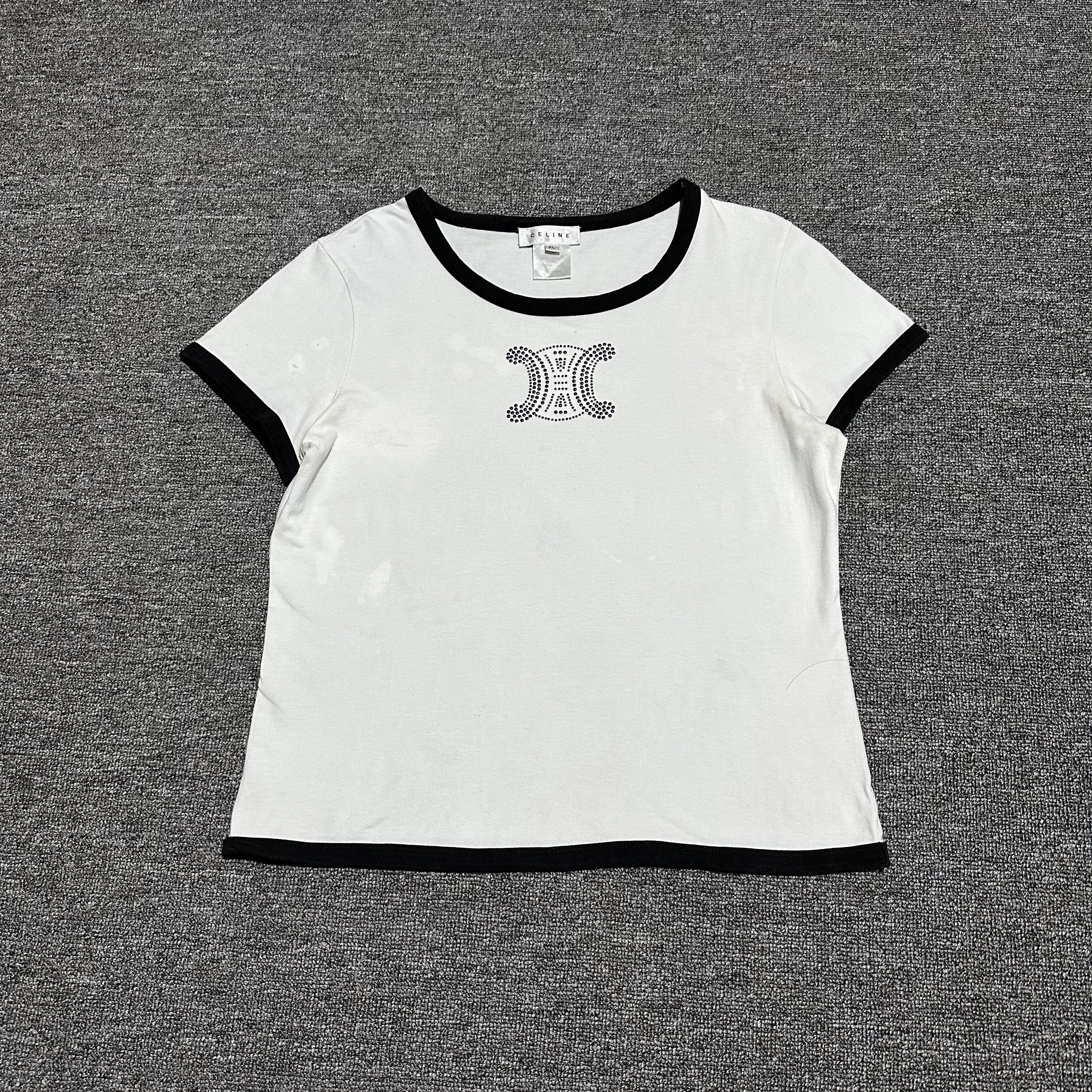 Celine Vintage Celine Tee Size US XL / EU 56 / 4 - 1 Thumbnail