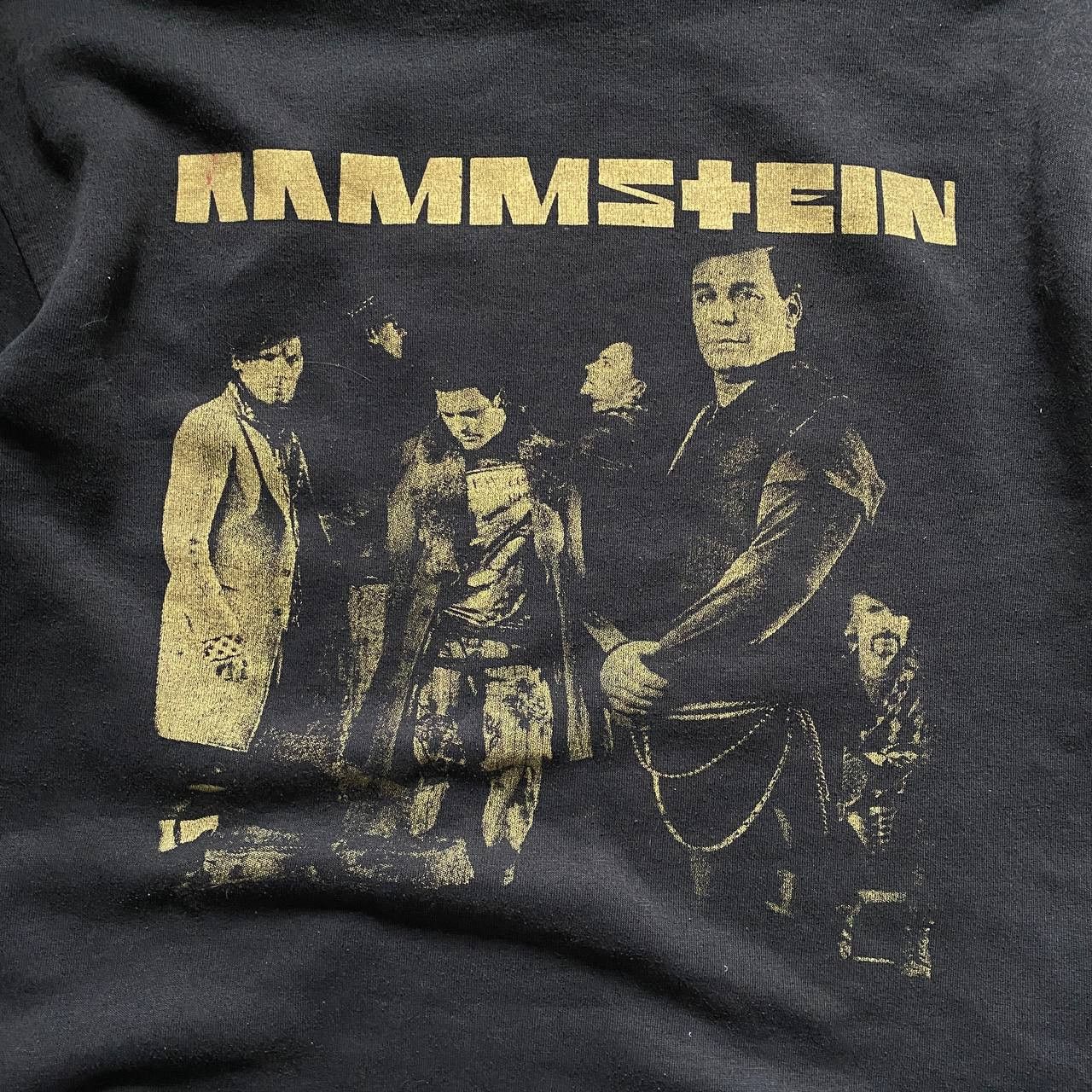 Band Tees VINTAGE 2009 Y2K RAMMSTEIN RARE AMAZING FADED BAND HOODIE Size US L / EU 52-54 / 3 - 6 Thumbnail