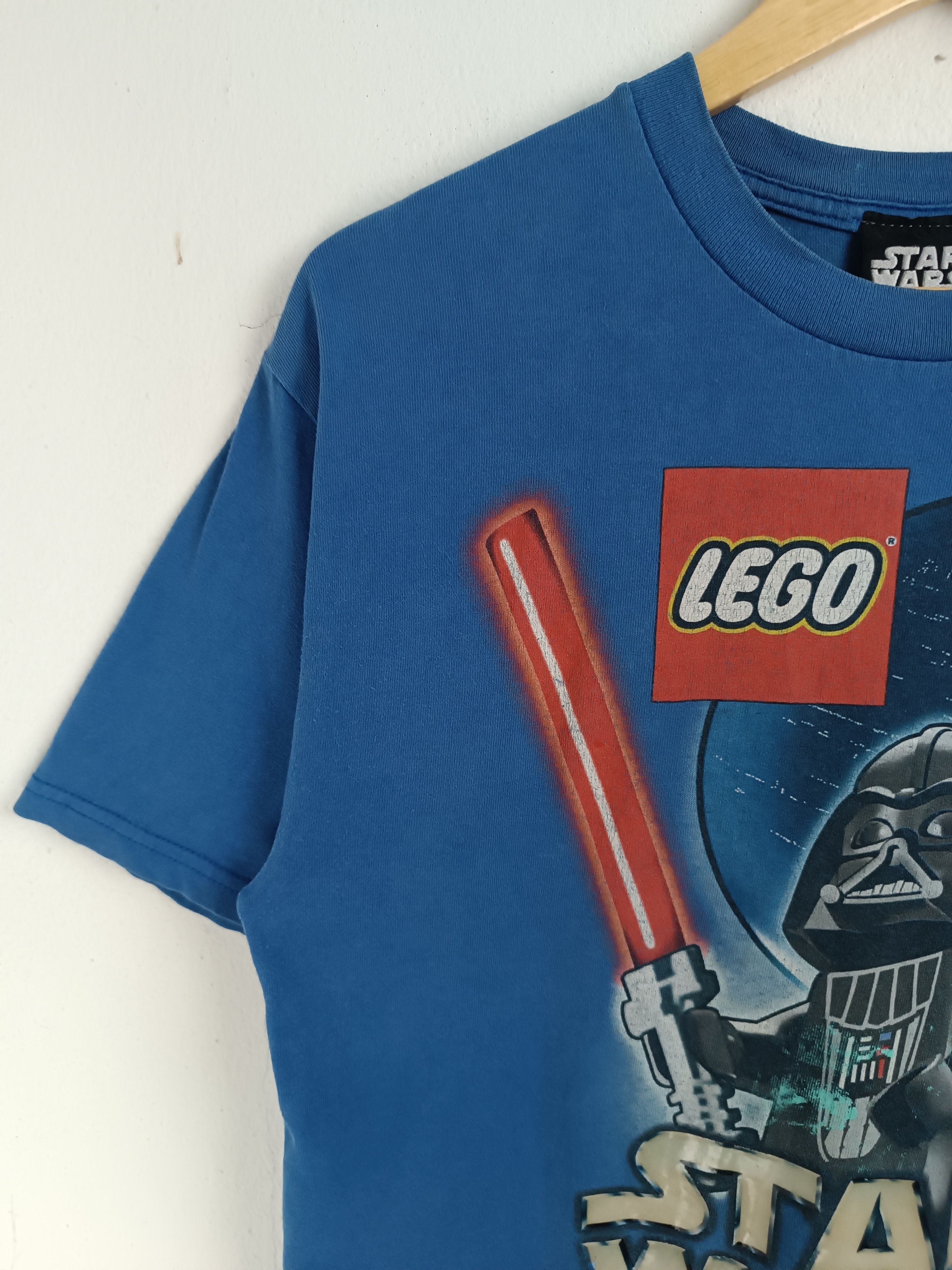 LEGO VINTAGE Y2K LEGO X STAR WARS DARTH VADER VERY RARE TEE Size US M / EU 48-50 / 2 - 5 Thumbnail