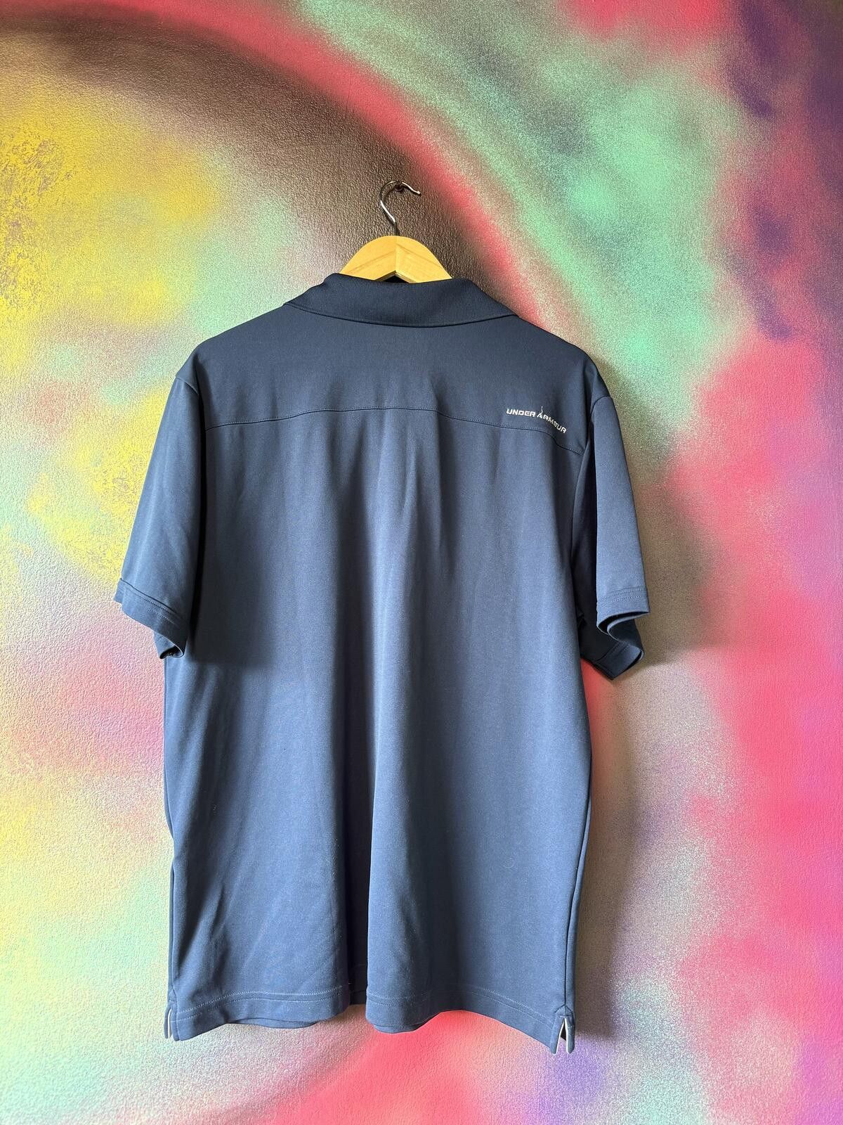 Other Under armour navy blue polo tshirt in size L Size US L / EU 52-54 / 3 - 3 Thumbnail