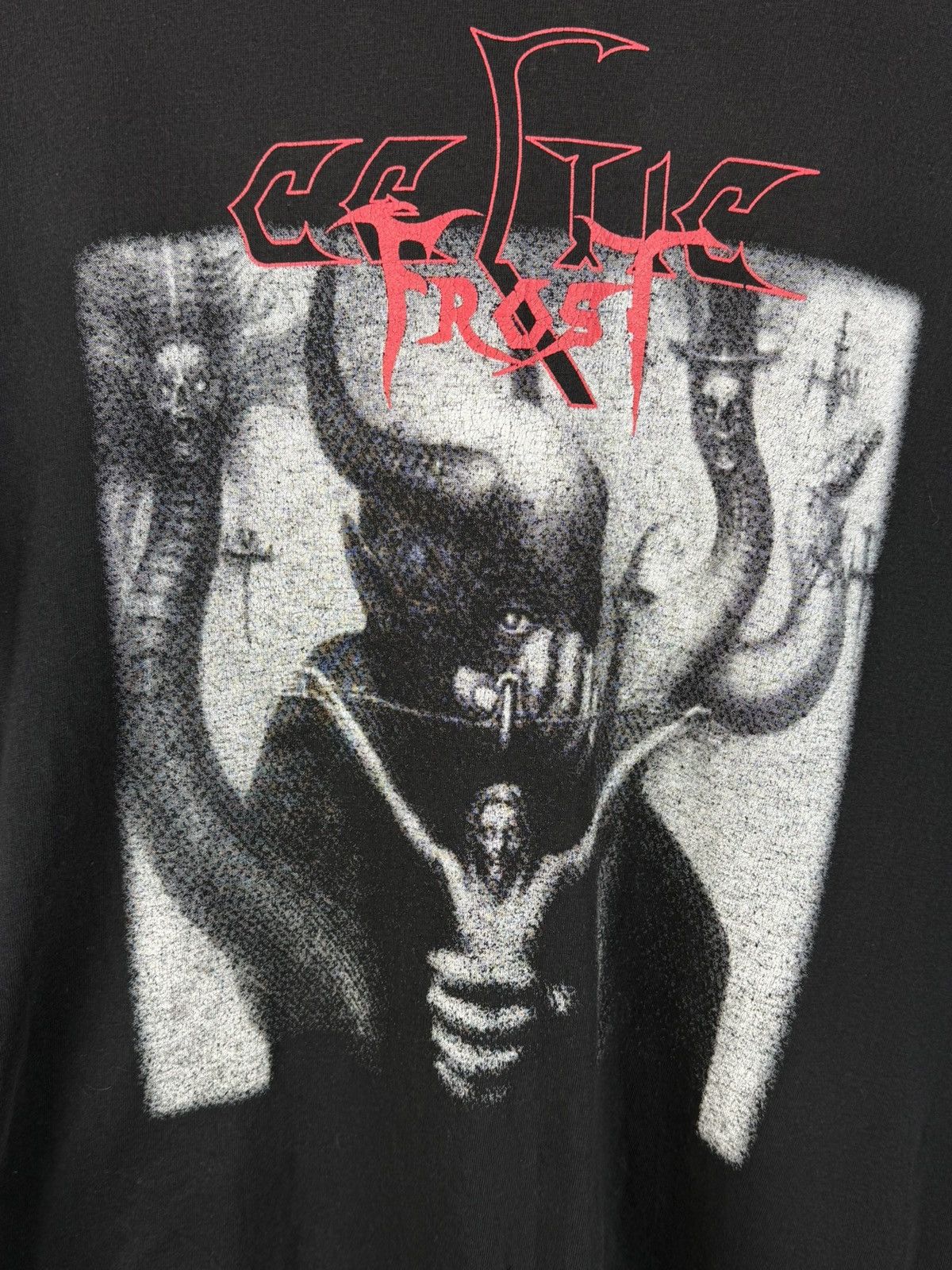 Band Tees 00s Celtic Frost To Mega Therion Extreme Metal Band T-Shirt Size US L / EU 52-54 / 3 - 2 Thumbnail