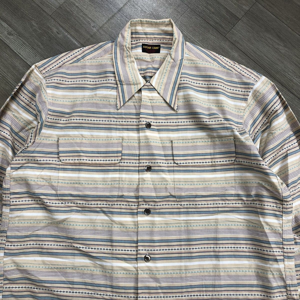 Sugar Cane Vintage 90s Sugar Cane Toyo Enterprise Navajo Western Shirt Size US L / EU 52-54 / 3 - 2 Thumbnail