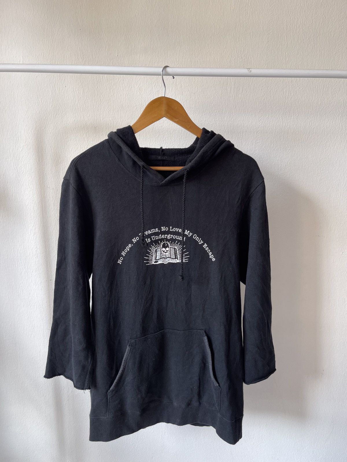 If Six Was Nine × Japanese Brand × Le Grande Bleu (L.G.B.) Bias ‘ NoHopeNoDreamsNoLove’ Hoodie Size US M / EU 48-50 / 2 - 5 Thumbnail