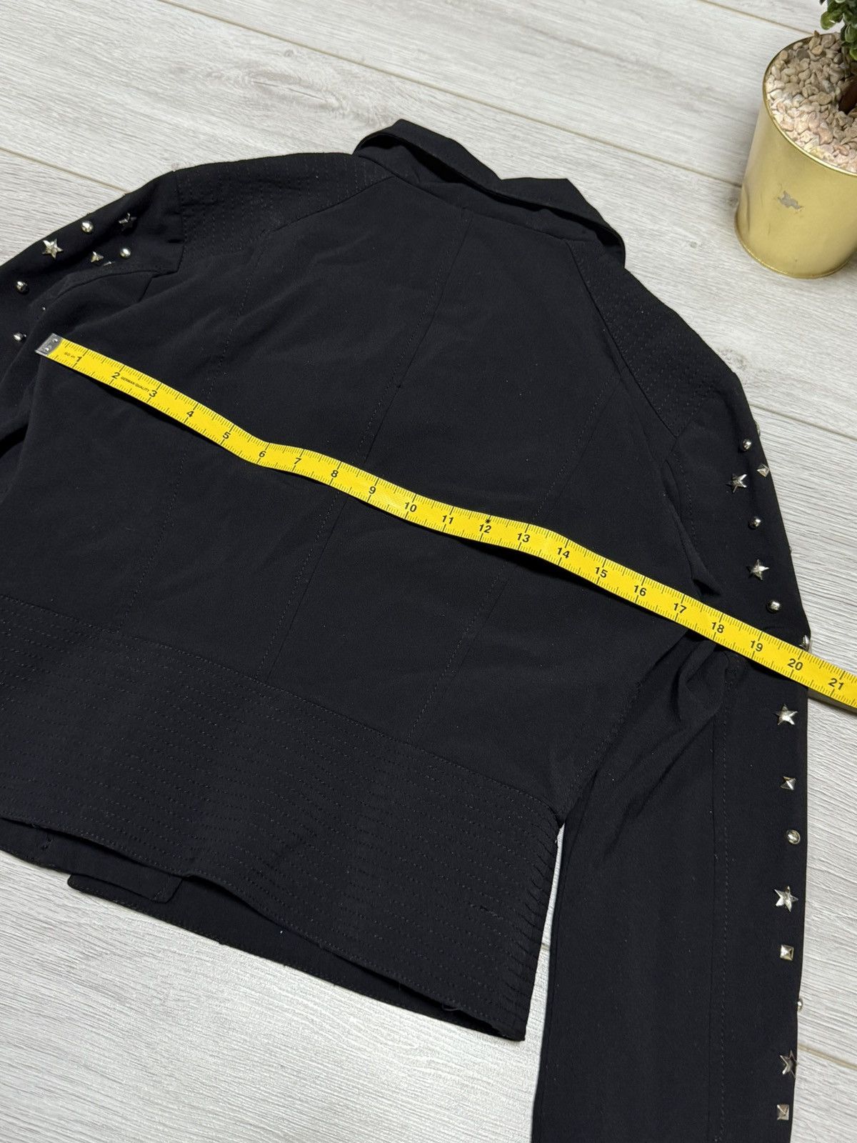 Other Denny Rose studded stars Jacket zip designer jkde eb0 Size L / US 10 / IT 46 - 11 Thumbnail