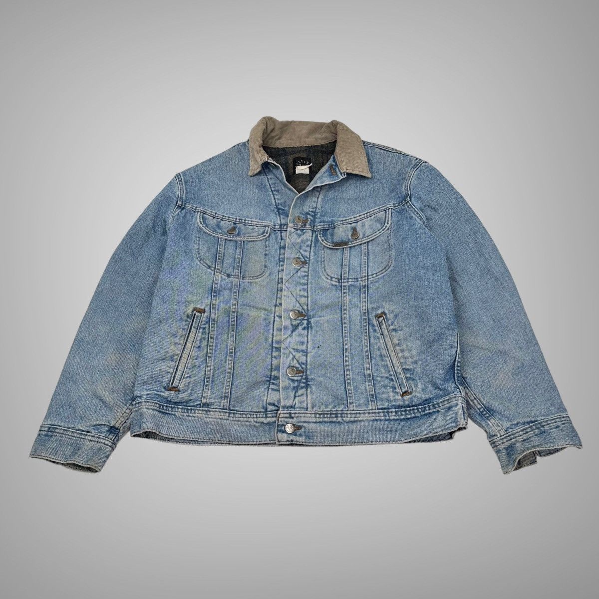 Vintage Vintage 1990s lee blanket lined denim jacket Grailed