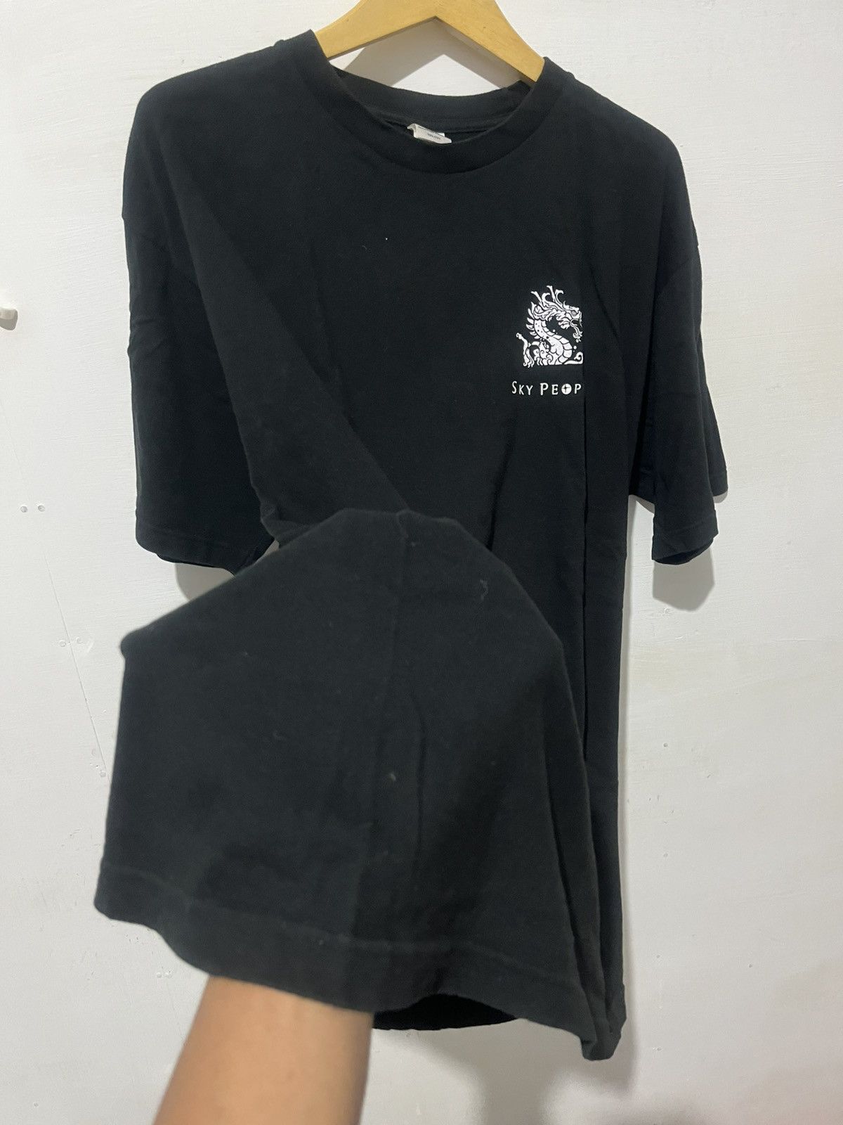 Japanese Brand Printstar Tokyo Sky People Big Logo Dragon Black T-Shirt Size US XXL / EU 58 / 5 - 5 Thumbnail