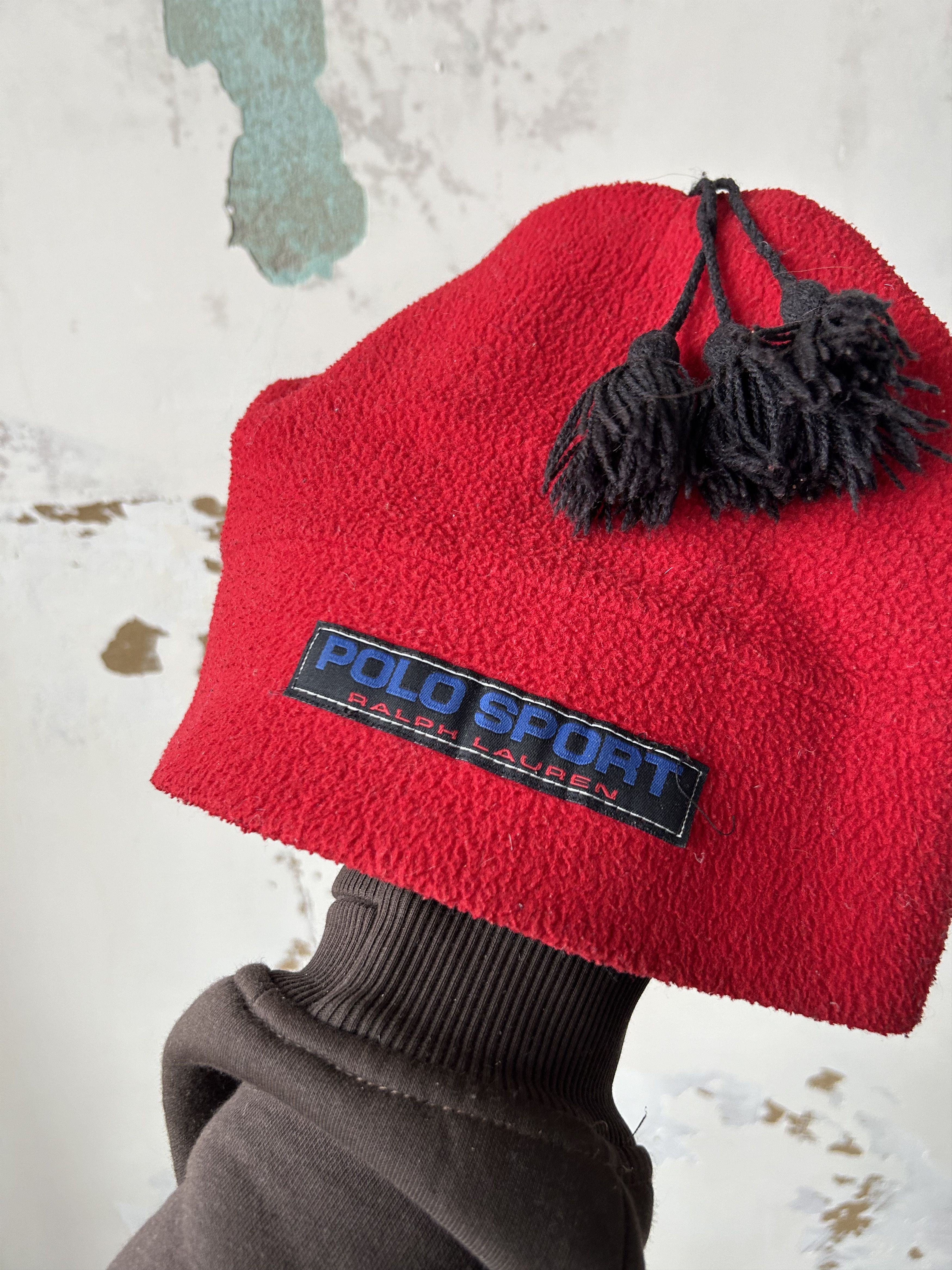 Polo Ralph Lauren × Vintage Vintage Polo Sport Hat Size ONE SIZE - 2 Thumbnail