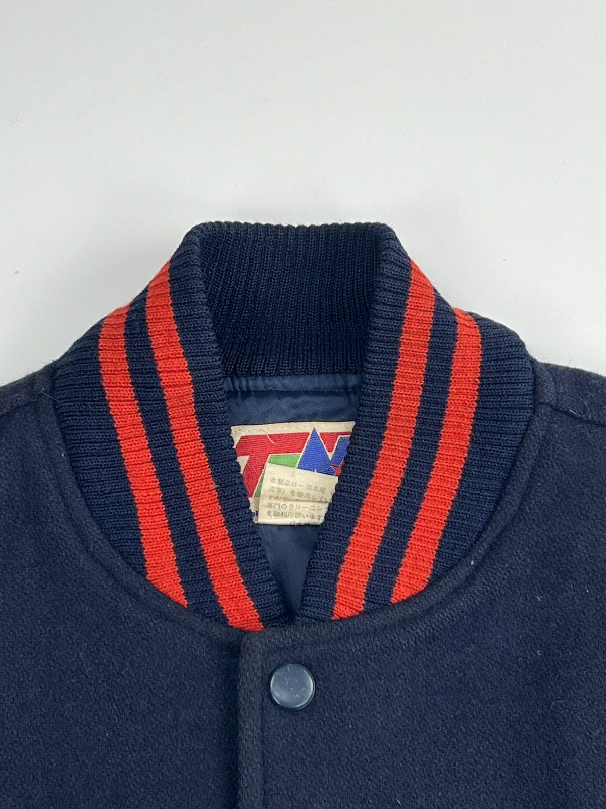 Japanese Brand VINTAGE TEN SPORTS WEAR TOKYO JAPAN VARSITY JACKET Size US L / EU 52-54 / 3 - 6 Thumbnail