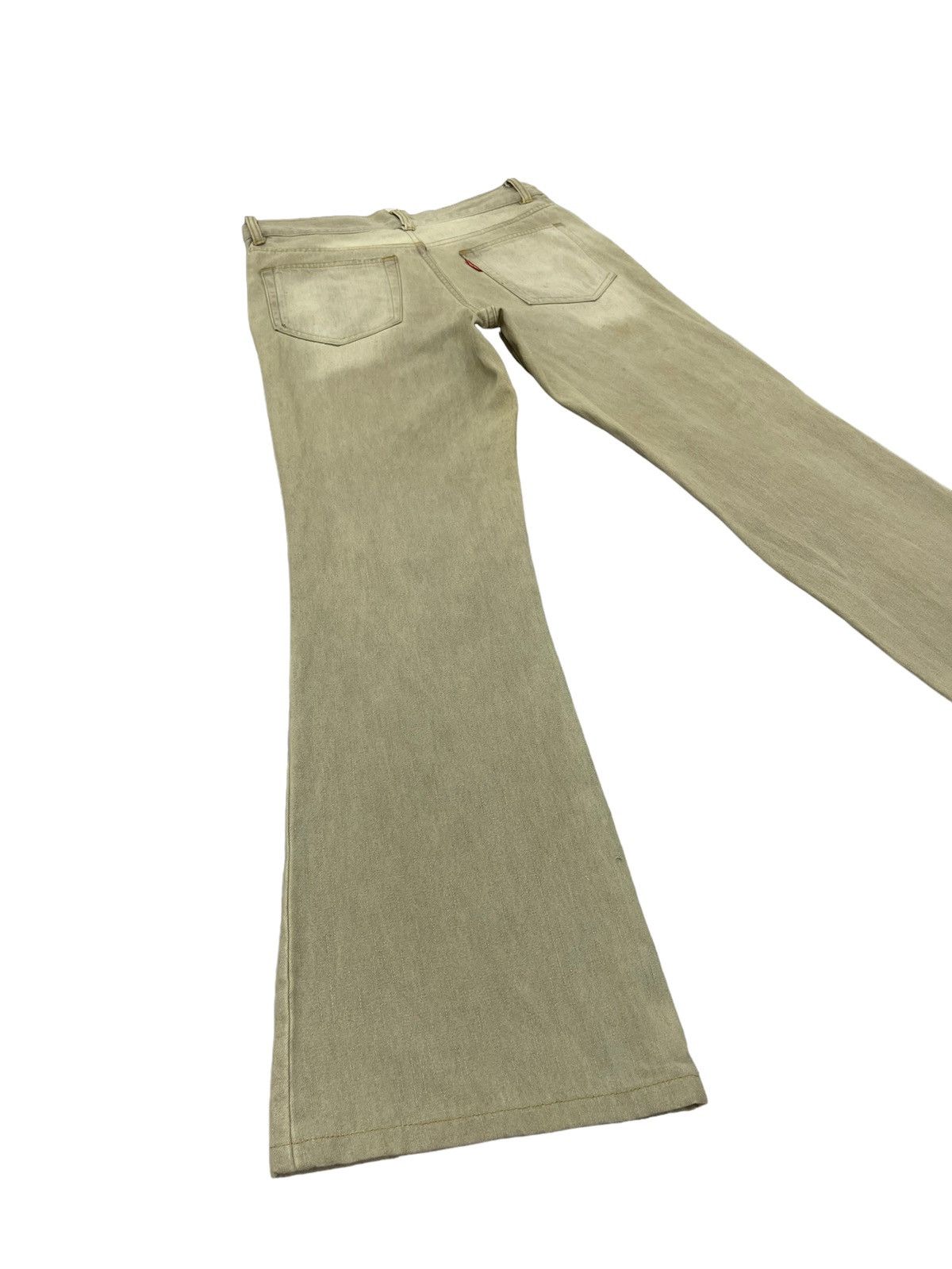 Tornado Mart Flare Jeans Tornado Mart Distress Dirty Faded Boot Cut 7🟦5 Size US 31 - 11 Thumbnail