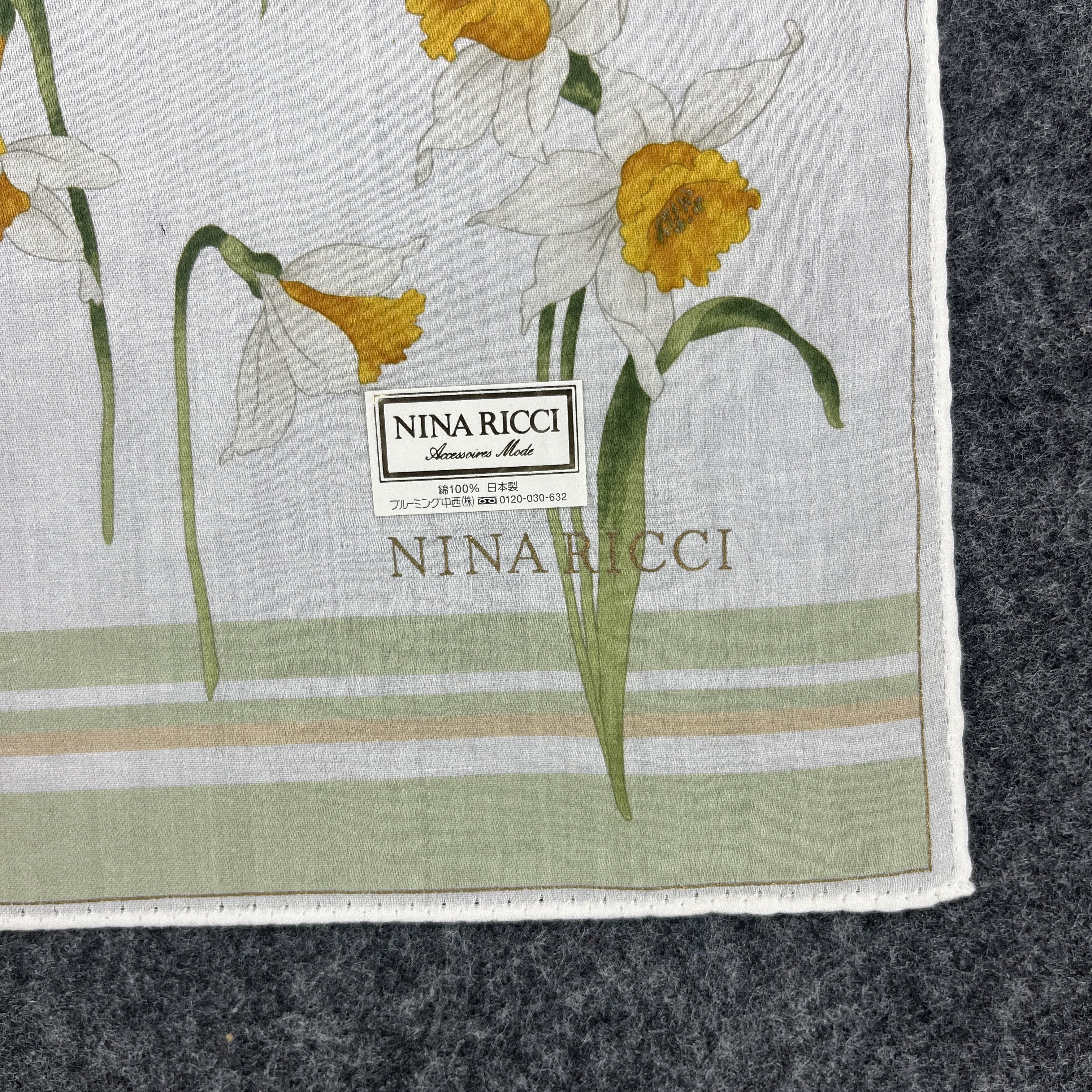 Nina Ricci Nina Ricci Handkerchief / Bandana / Neckerchief B243 Size ONE SIZE - 3 Thumbnail