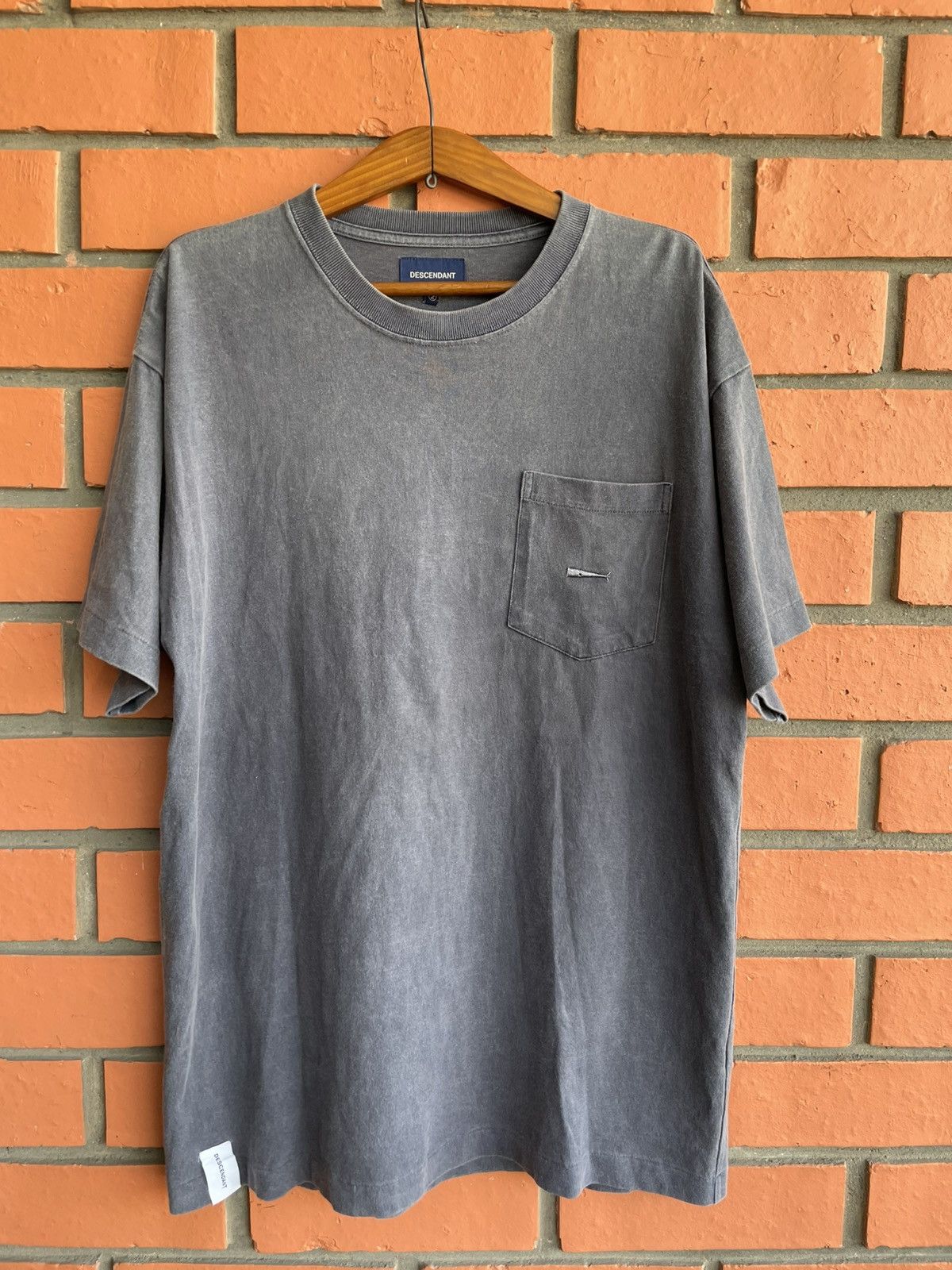 Descendant DESCENDANT JAPAN CETUS PIGMENT DYE FADED BLACK POCKET SHIRT Size US M / EU 48-50 / 2 - 2 Thumbnail