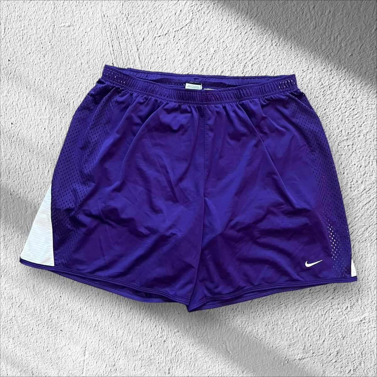 Nike Nike Dri-Fit Women’s Purple Training Shorts — 3XL Size 34" / US 12 / IT 48 - 1 Thumbnail