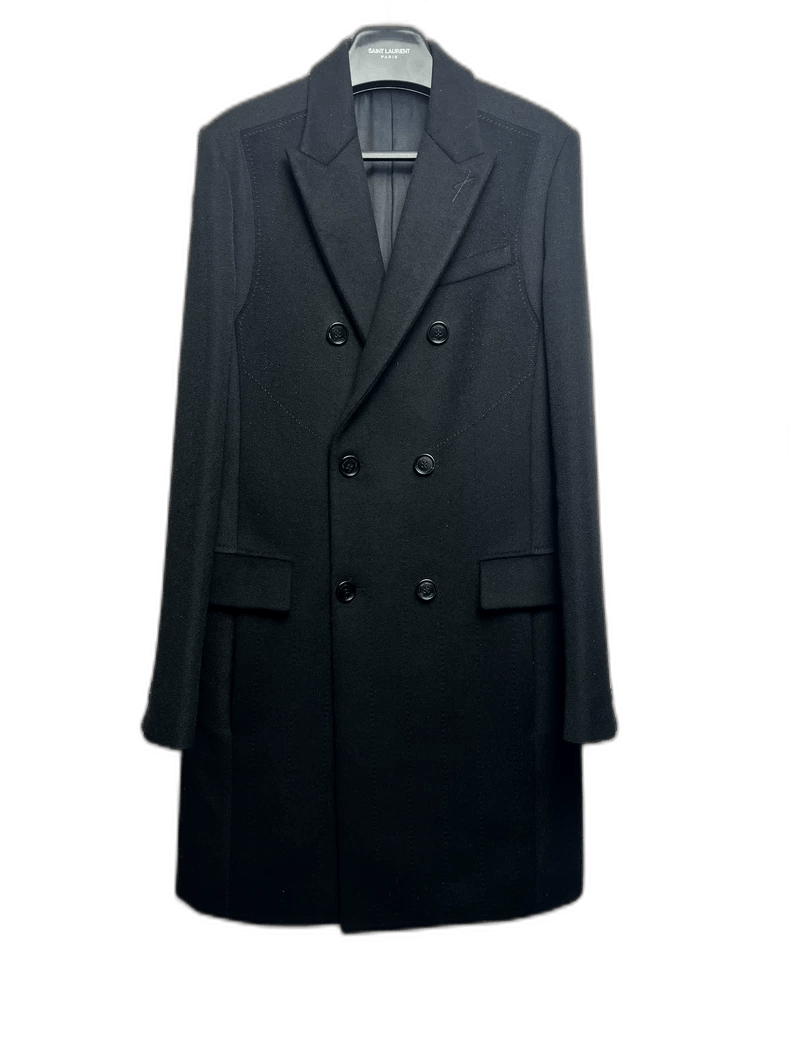 Dior Dior Homme Double Breasted Wool Coat-2507