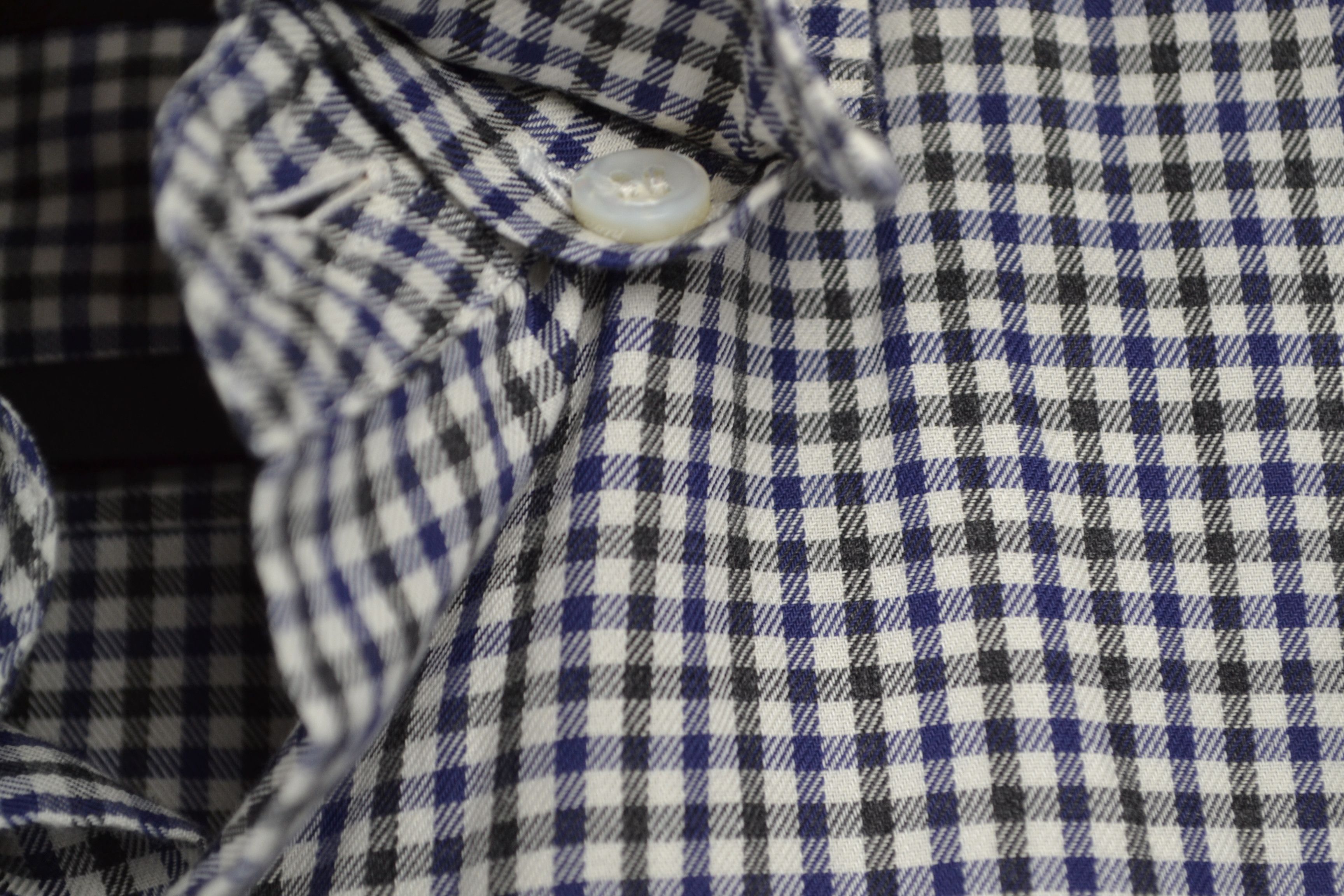 Brioni Brioni S size Button Up Cotton Check Shirt Size US S / EU 44-46 / 1 - 7 Thumbnail