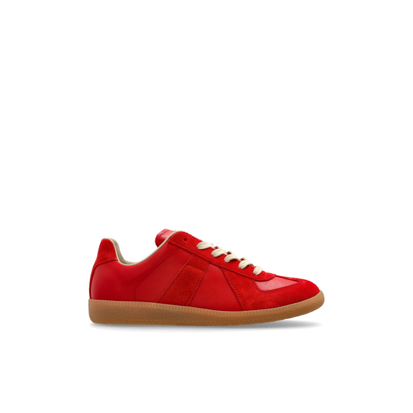 MAISON MARGIELA Red Suede Sports Sneakers New & Authentic (W
