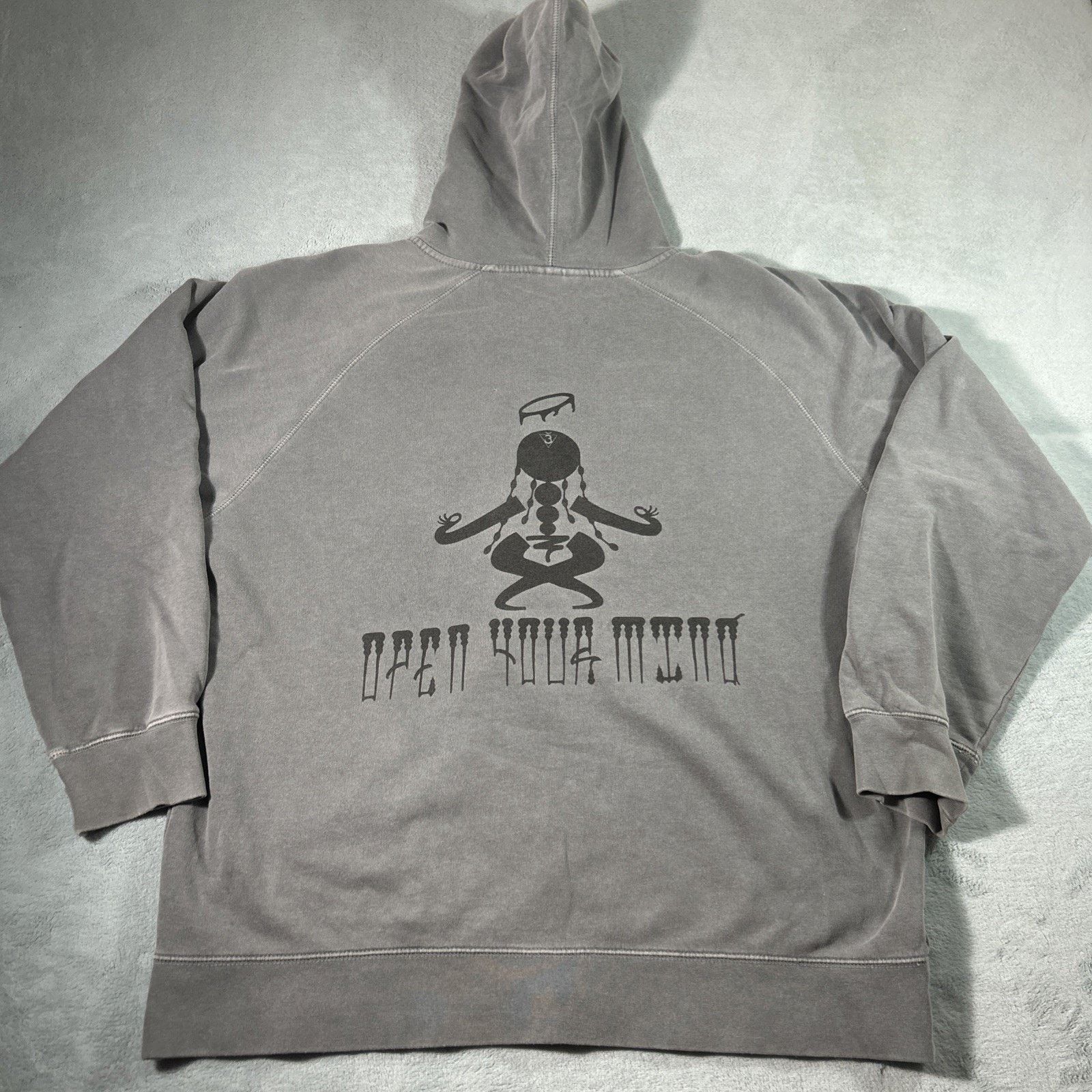 Affliction Flinstoned Clothing Hoodie Mens Small Meditation Streetwear Size US S / EU 44-46 / 1 - 11 Thumbnail