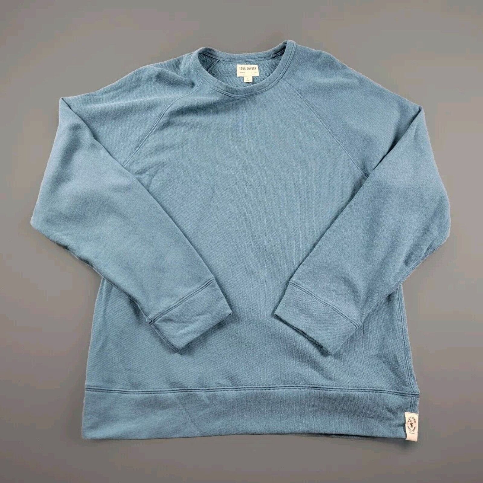 Todd Snyder Issued By Sweatshirt Crewneck size L Blue