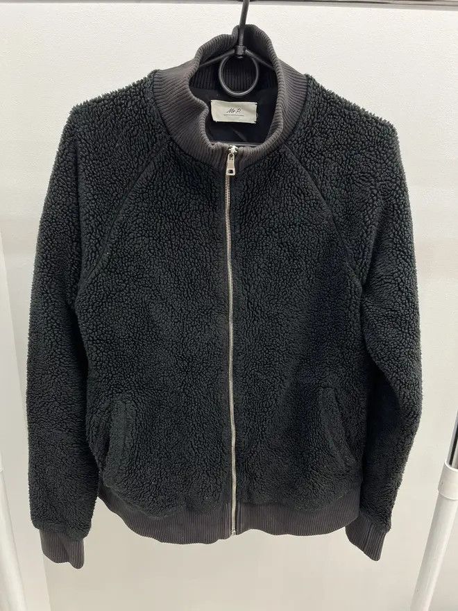 Mr P. Mr.P Teddy Black Zip Hoodie Size US L / EU 52-54 / 3 - 1 Thumbnail