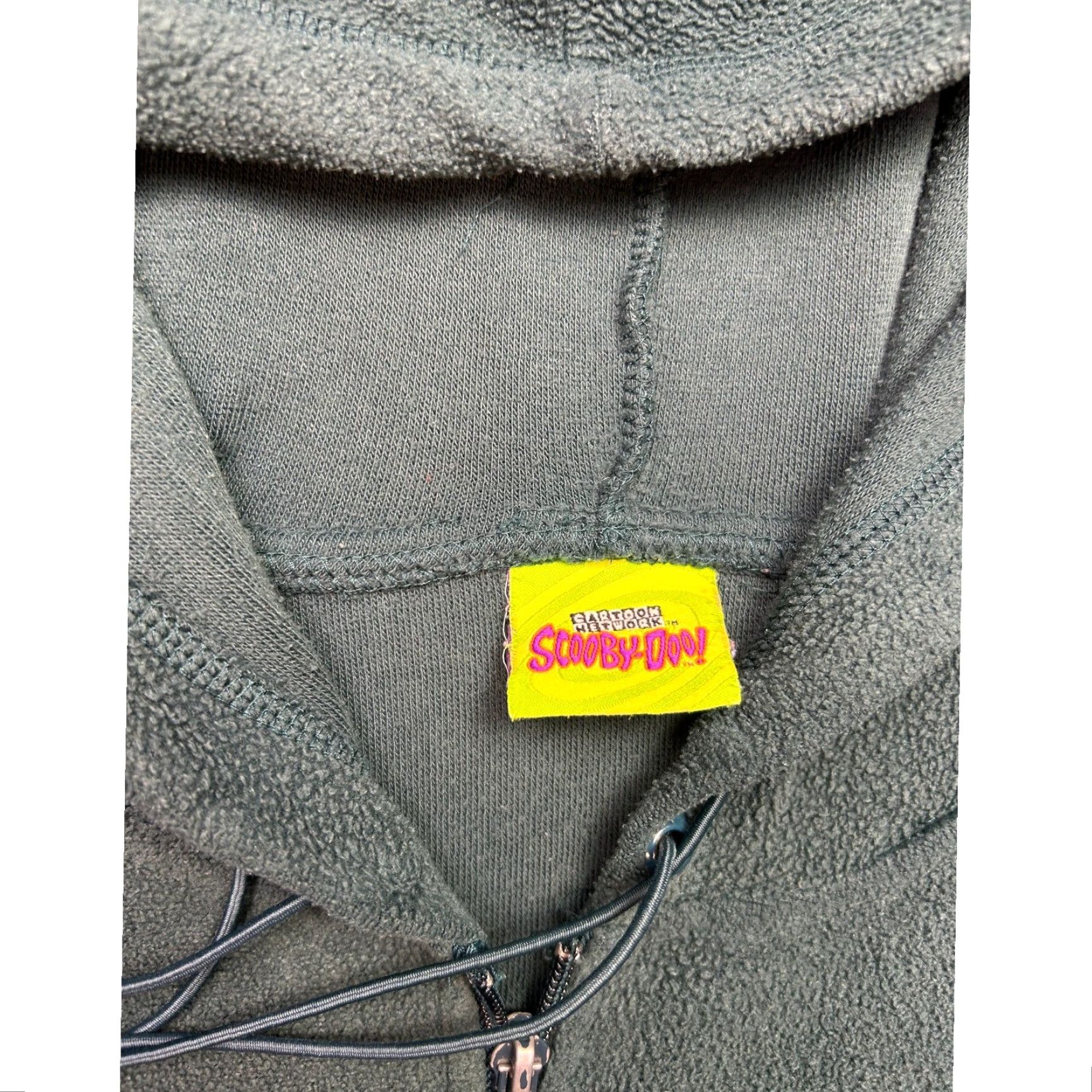 Vintage VINTAGE Scooby-Doo Cartoon Network Full Zip Fleece Hoodie Green Mens XL Jacket Size US XL / EU 56 / 4 - 4 Thumbnail