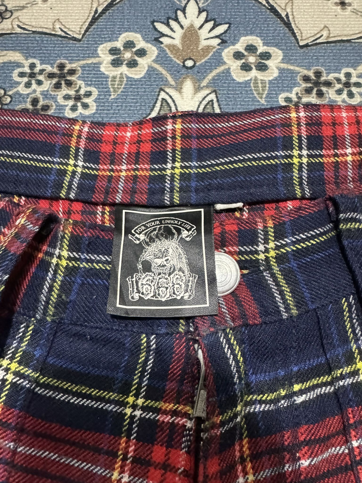 Hysteric Glamour × Le Grande Bleu (L.G.B.) × Seditionaries Japanese Brand 666 Bondage Pants Punk Gothic Seditionaries Size US 28 / EU 44 - 5 Thumbnail