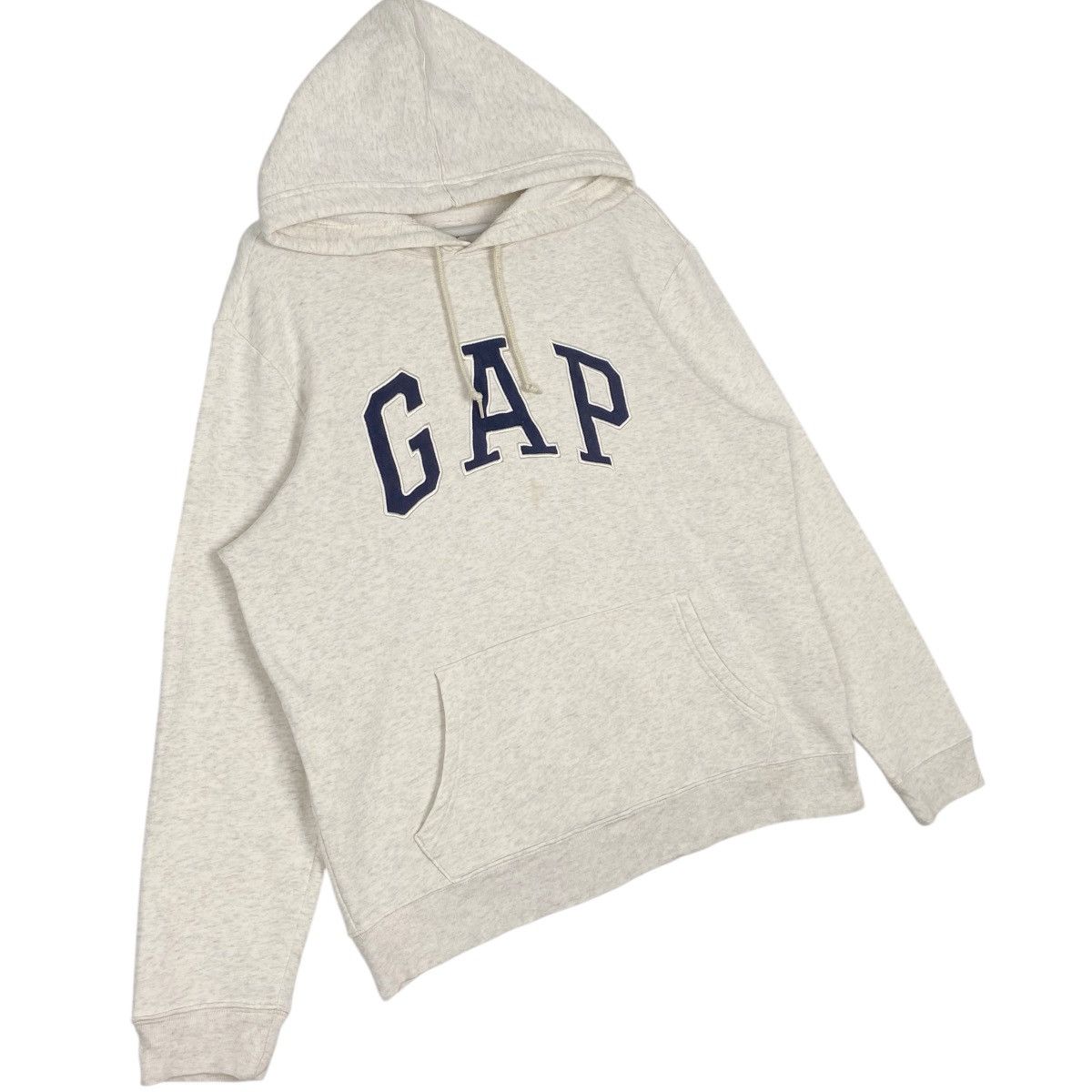Other Vintage GAP Hoodie Full Zip Big Logo Embroidered Gray Size US M / EU 48-50 / 2 - 3 Thumbnail