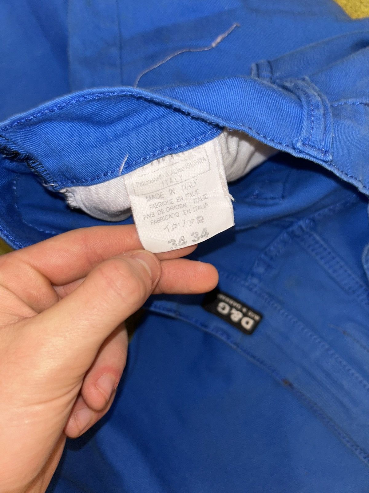 Dolce & Gabbana Dolce & Gabbana blue jeans vintage y2k Size 34" / US 12 / IT 48 - 7 Thumbnail