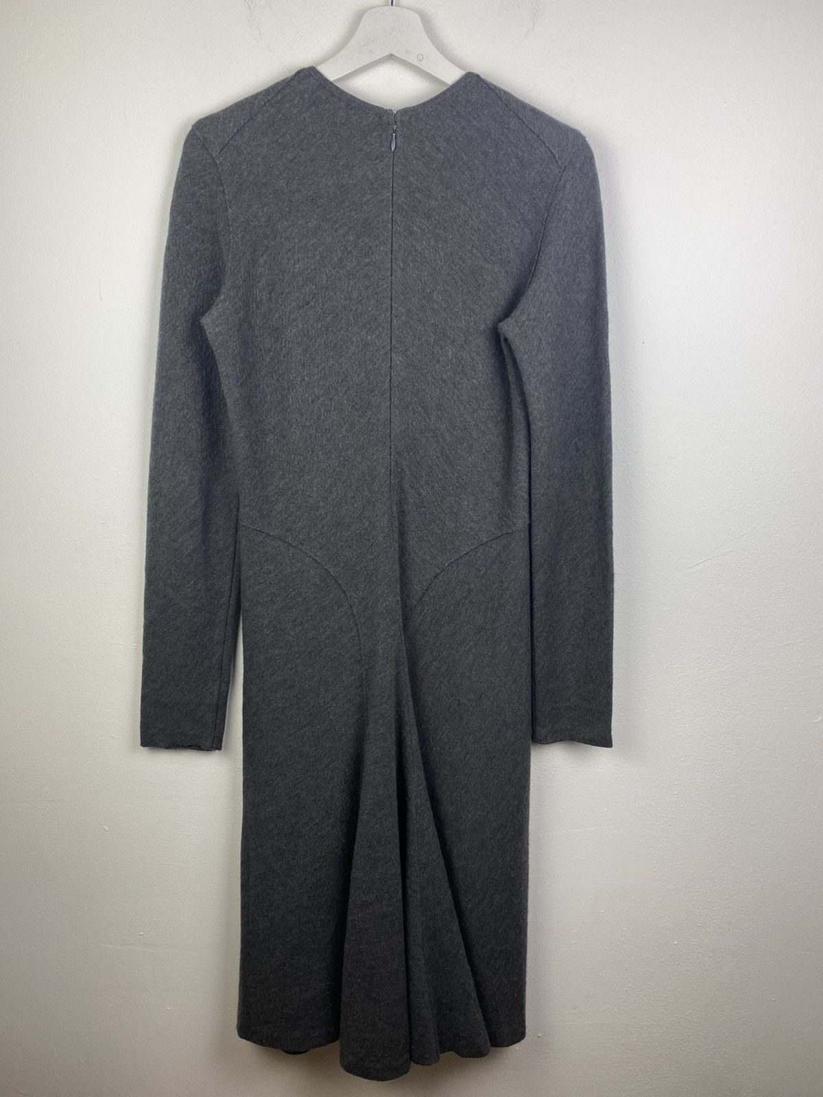 Bottega Veneta Bottega Veneta Cashmere Blend Midi Basic Dress SZ S-M Size S / US 4 / IT 40 - 4 Thumbnail