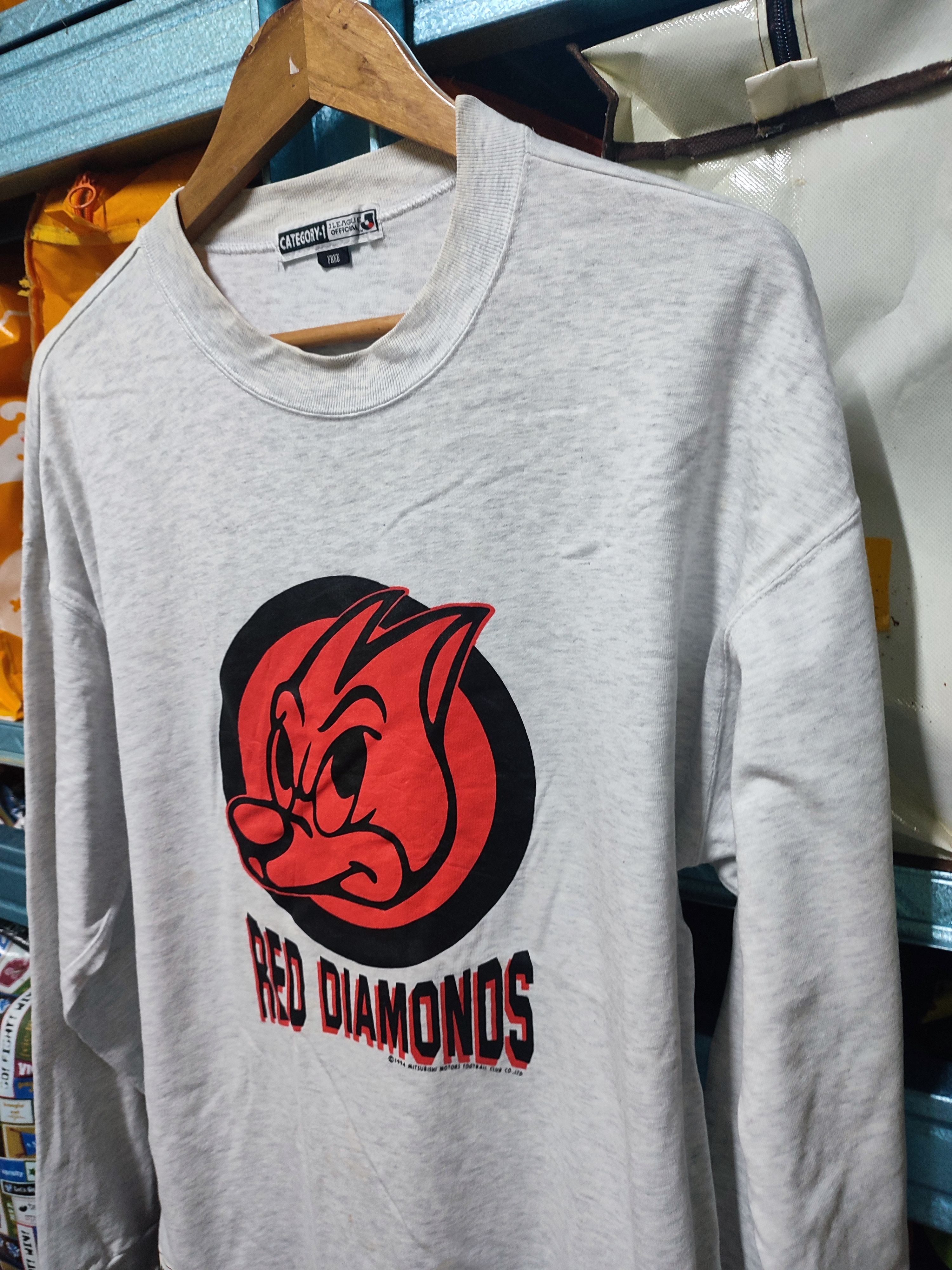 Japanese Brand × Vintage 🔥VINTAGE🔥 ©1994 Urawa Red Diamonds Long Sleeve Tshirt Size US L / EU 52-54 / 3 - 2 Thumbnail
