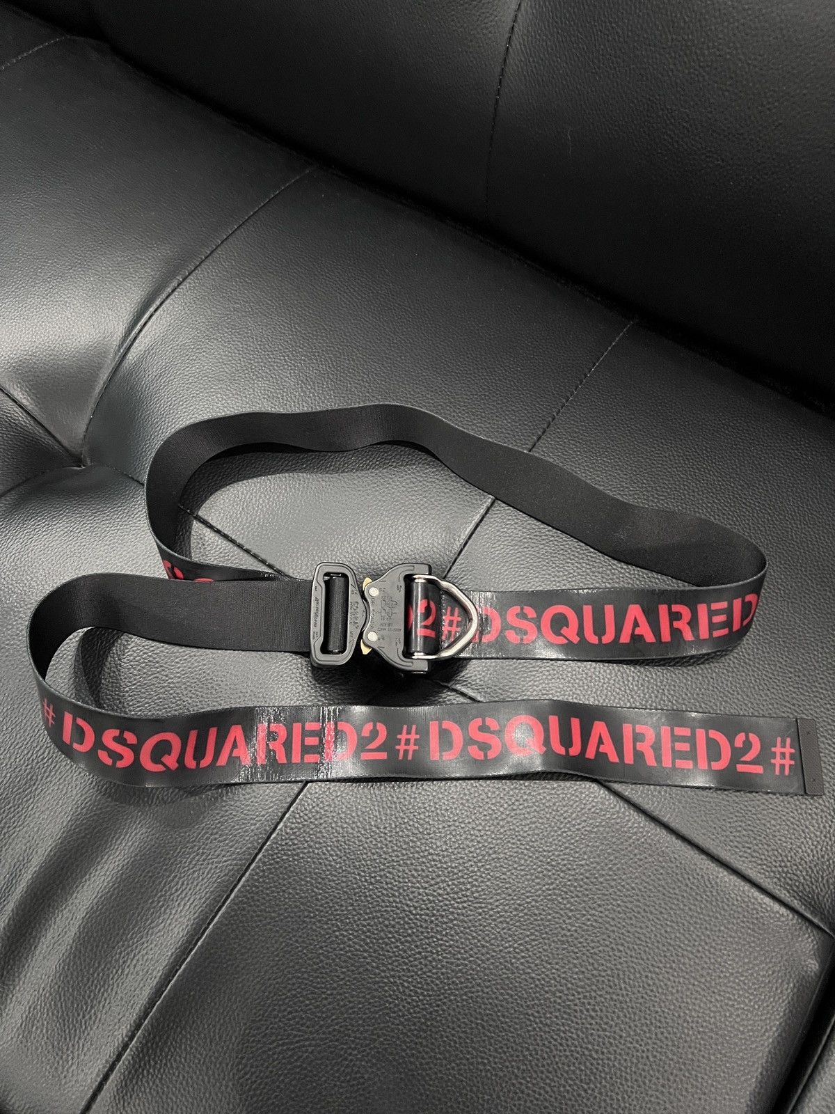Dsquared2 Dsquared2 2018 Logo Belt with AustriAlpin Cobra Buckle Size ONE SIZE - 3 Thumbnail