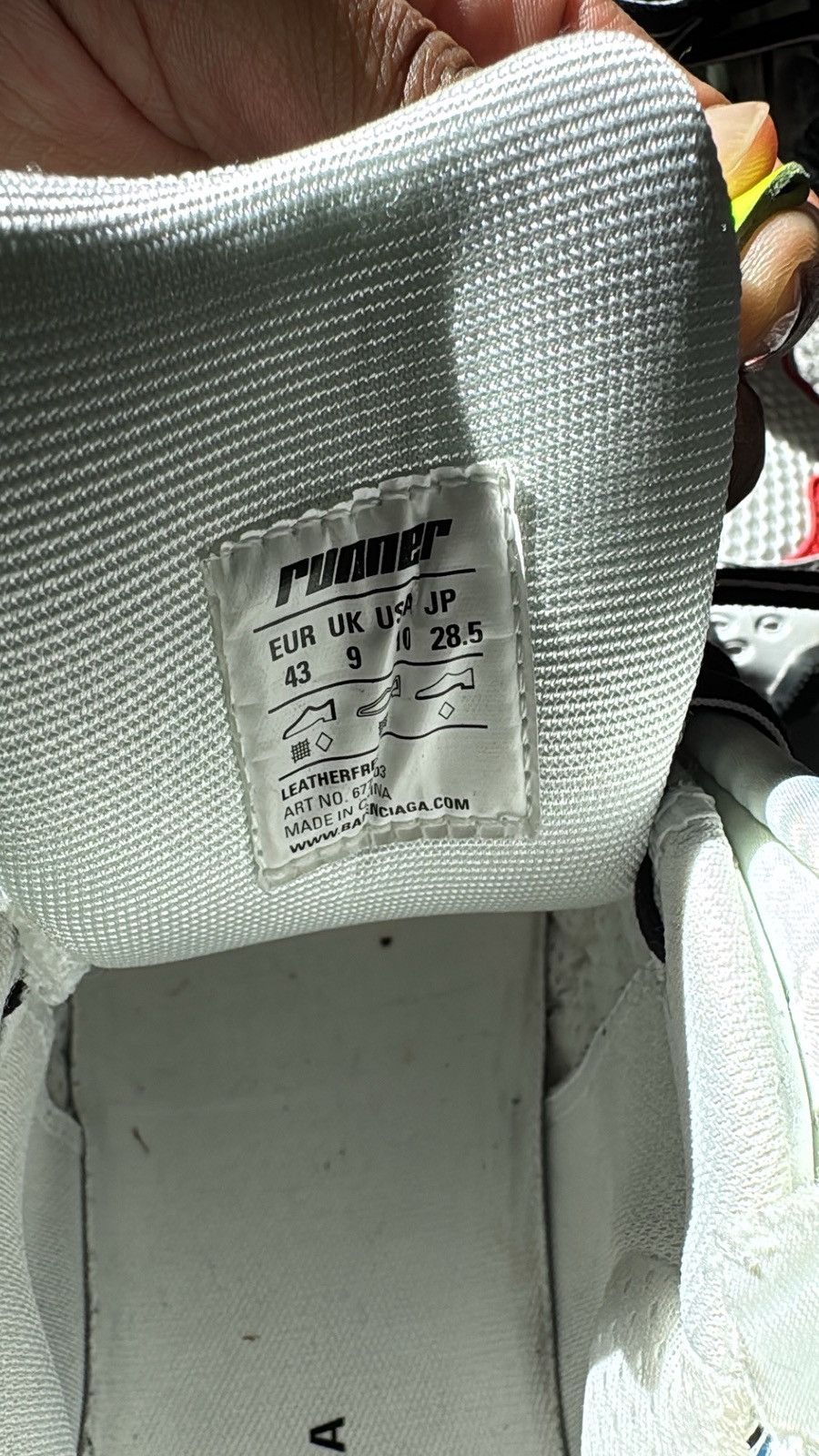 Balenciaga Balenciaga Runner Multicolor Size US 10 / EU 43 - 8 Thumbnail