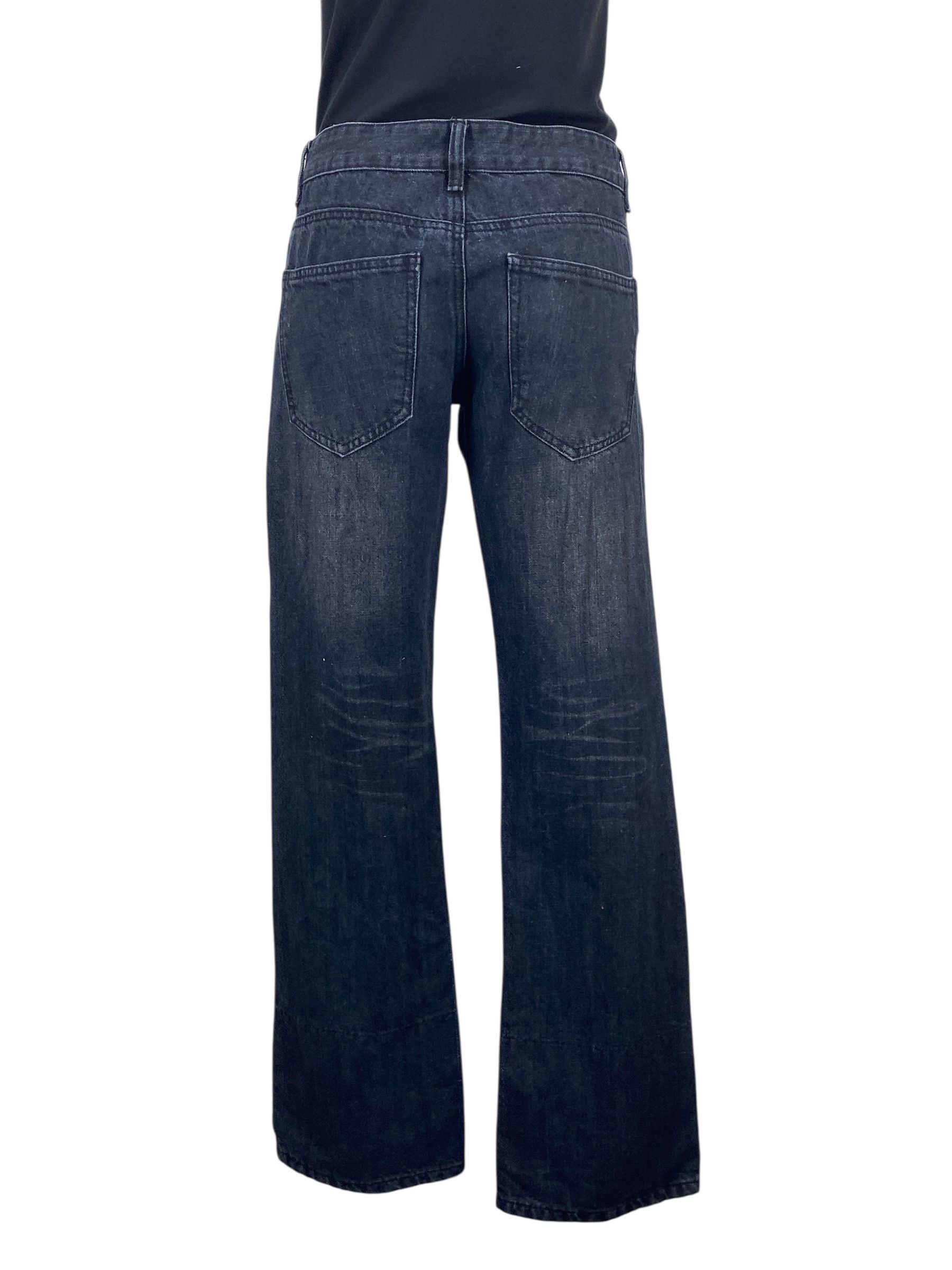 If Six Was Nine Bernings Denim Flare Japanese Workwear Jeans Size US 29 - 6 Thumbnail